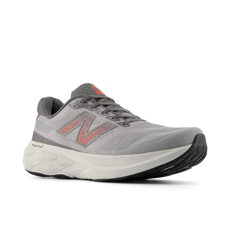 Fresh Foam X 880v15 - Slate Grey with Reflection and Urgent Red - Men's Agility Boost rural - running