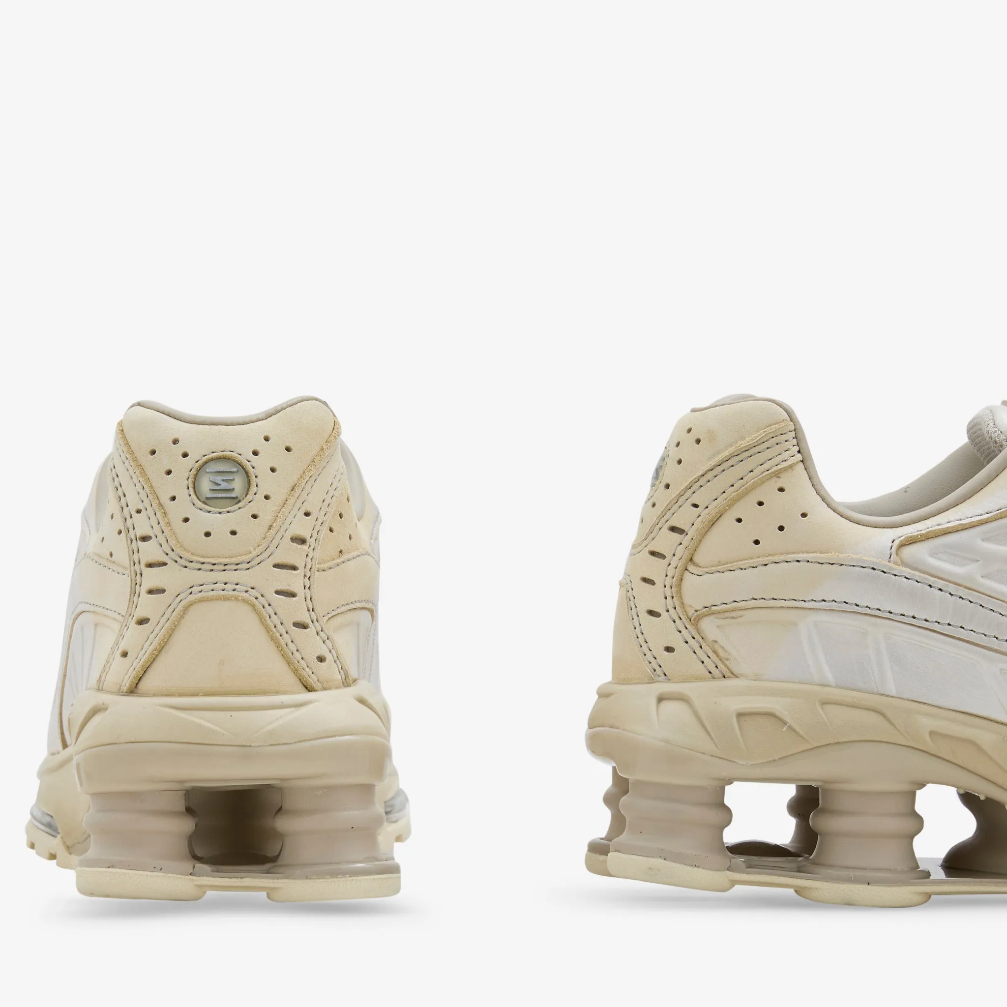 Shox Ride 2 PRM Metallic Silver | Light Khaki | Desert Khaki Wear-Ready Shoes Beach Friendly