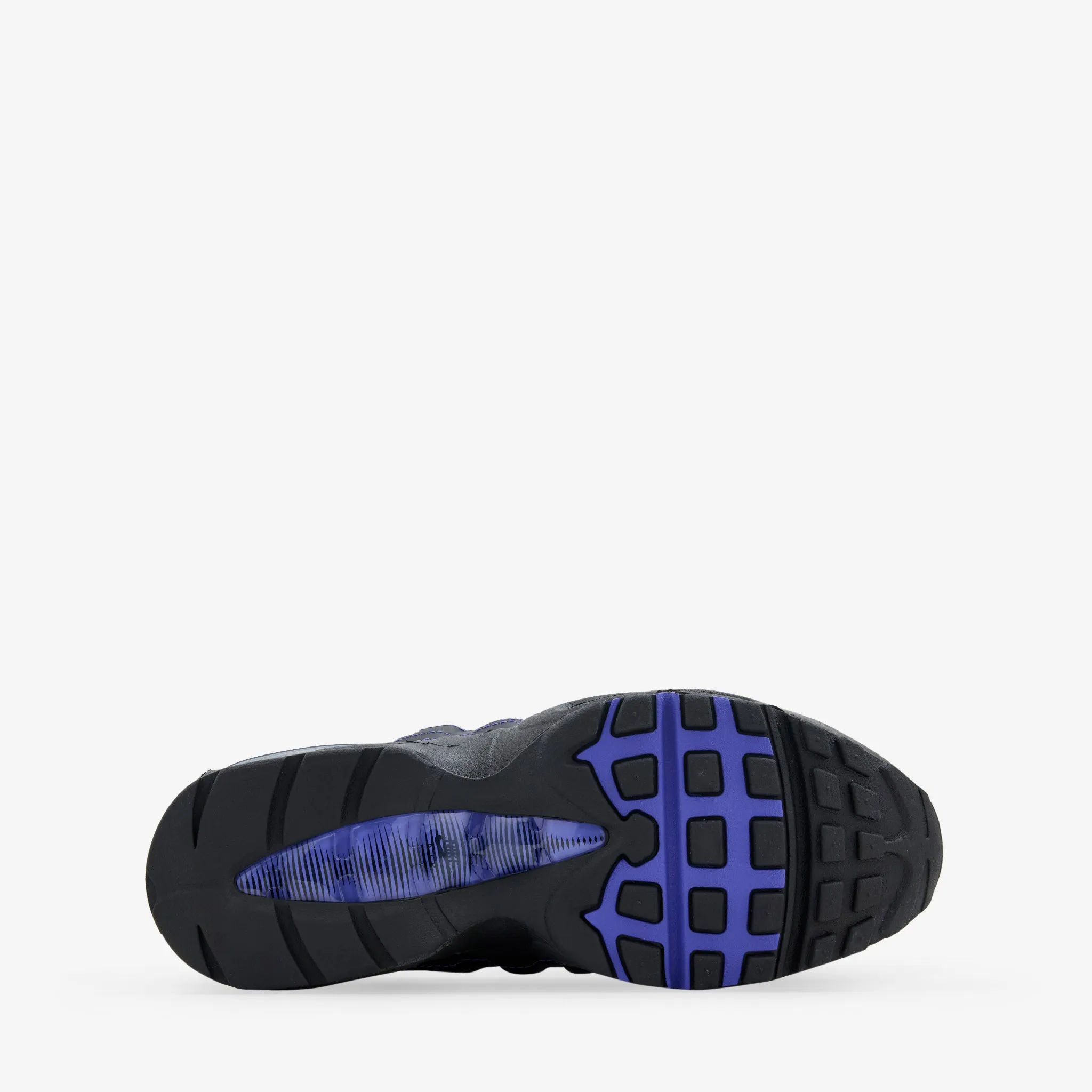 Air Max 95 OG Black | Persian Violet | Wolf Grey | Black light feel Modern Silhouette