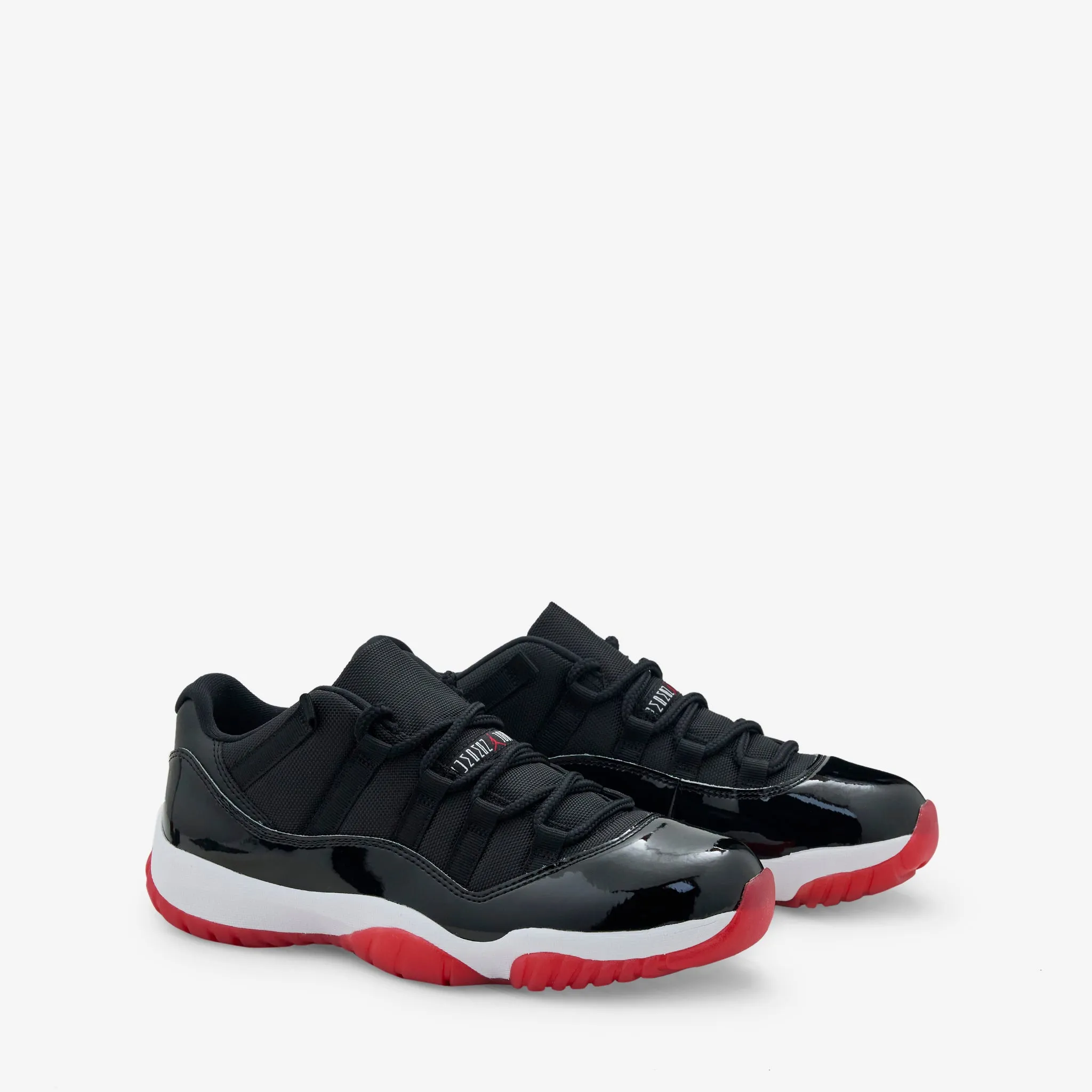 Air Jordan 11 Retro Low 'Bred' Black | Varsity Red | White Fashionable Comfort