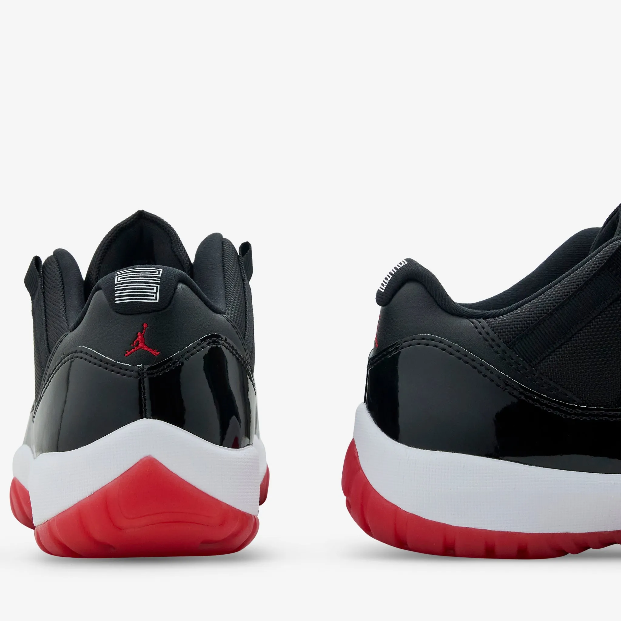 Ergonomic Feel Air Jordan 11 Retro Low 'Bred' Black | Varsity Red | White