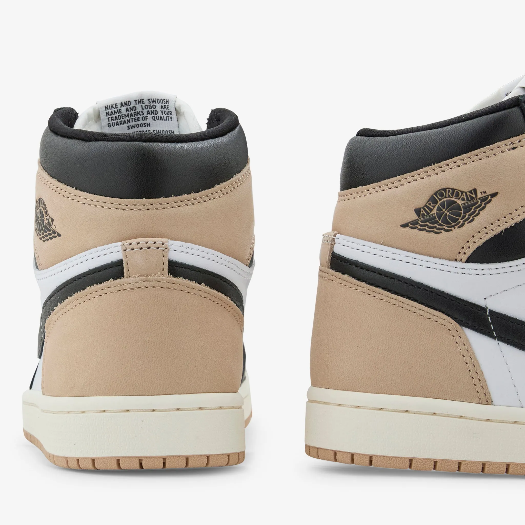 ClassicDesign Fashionable Comfort Women's Air Jordan 1 Retro High OG Black | Legend MD Brown | White | Sail