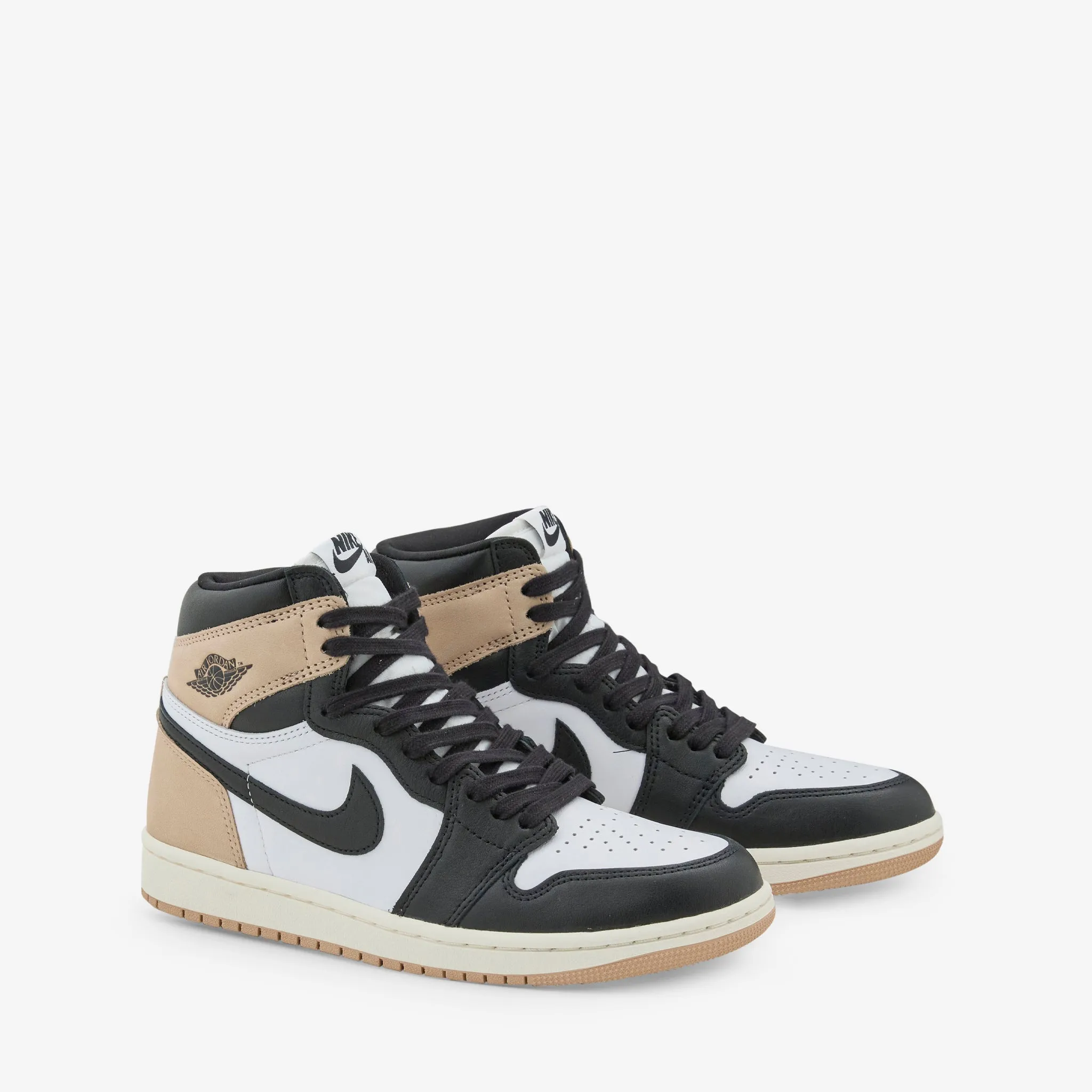 Women's Air Jordan 1 Retro High OG Black | Legend MD Brown | White | Sail Quick Action