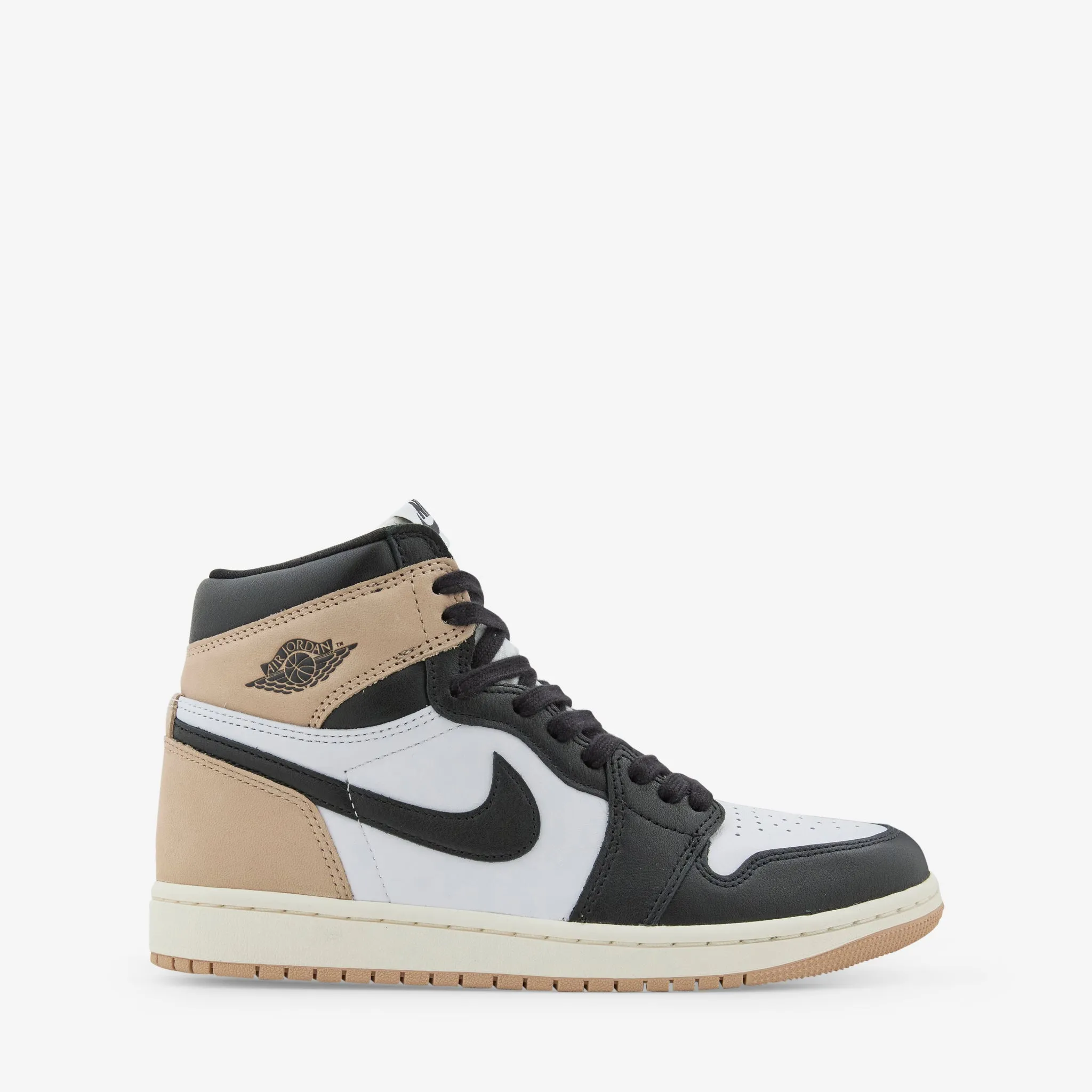 Hill Climb Studded Trim Women's Air Jordan 1 Retro High OG Black | Legend MD Brown | White | Sail