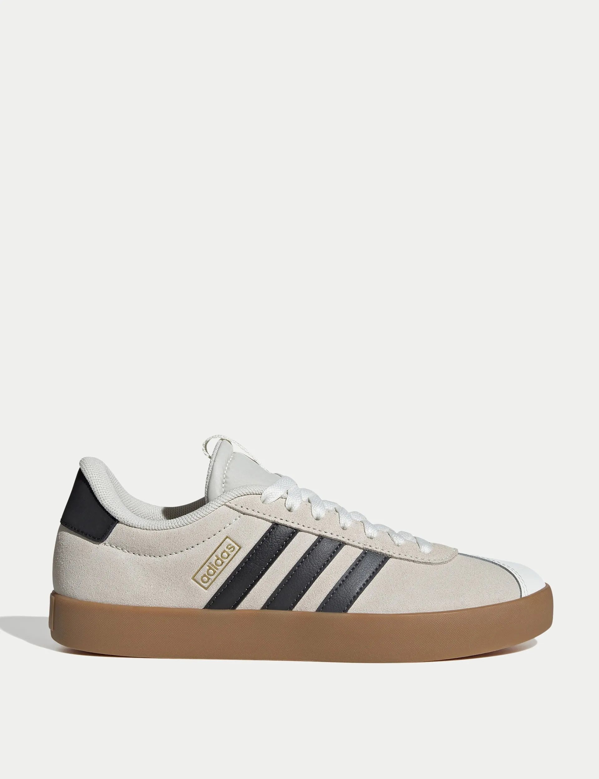 Smart Look VL Court 3.0 Shoes - Off White/Grey Six/Gold Metallic
