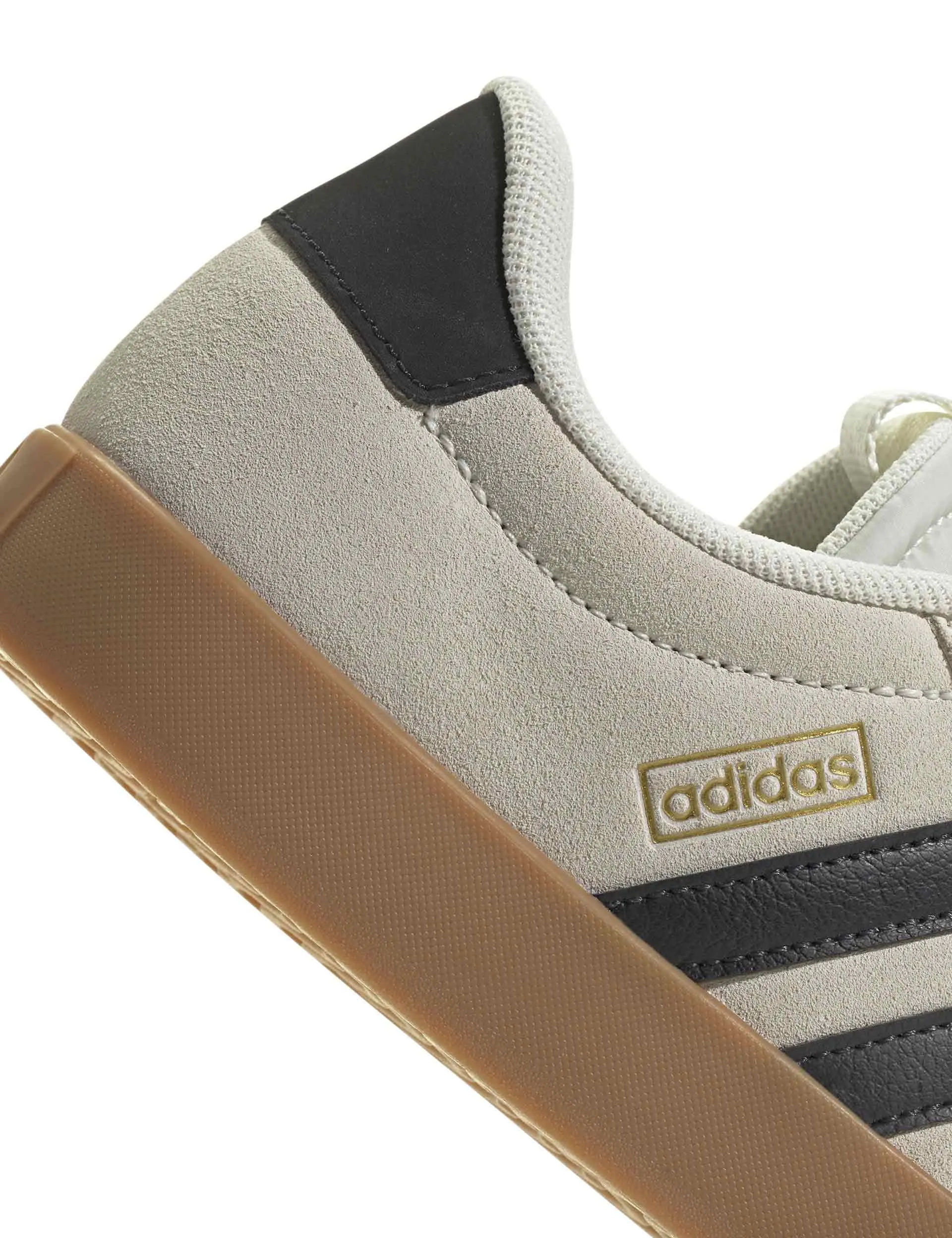 Neutral Style City Friendly VL Court 3.0 Shoes - Off White/Grey Six/Gold Metallic