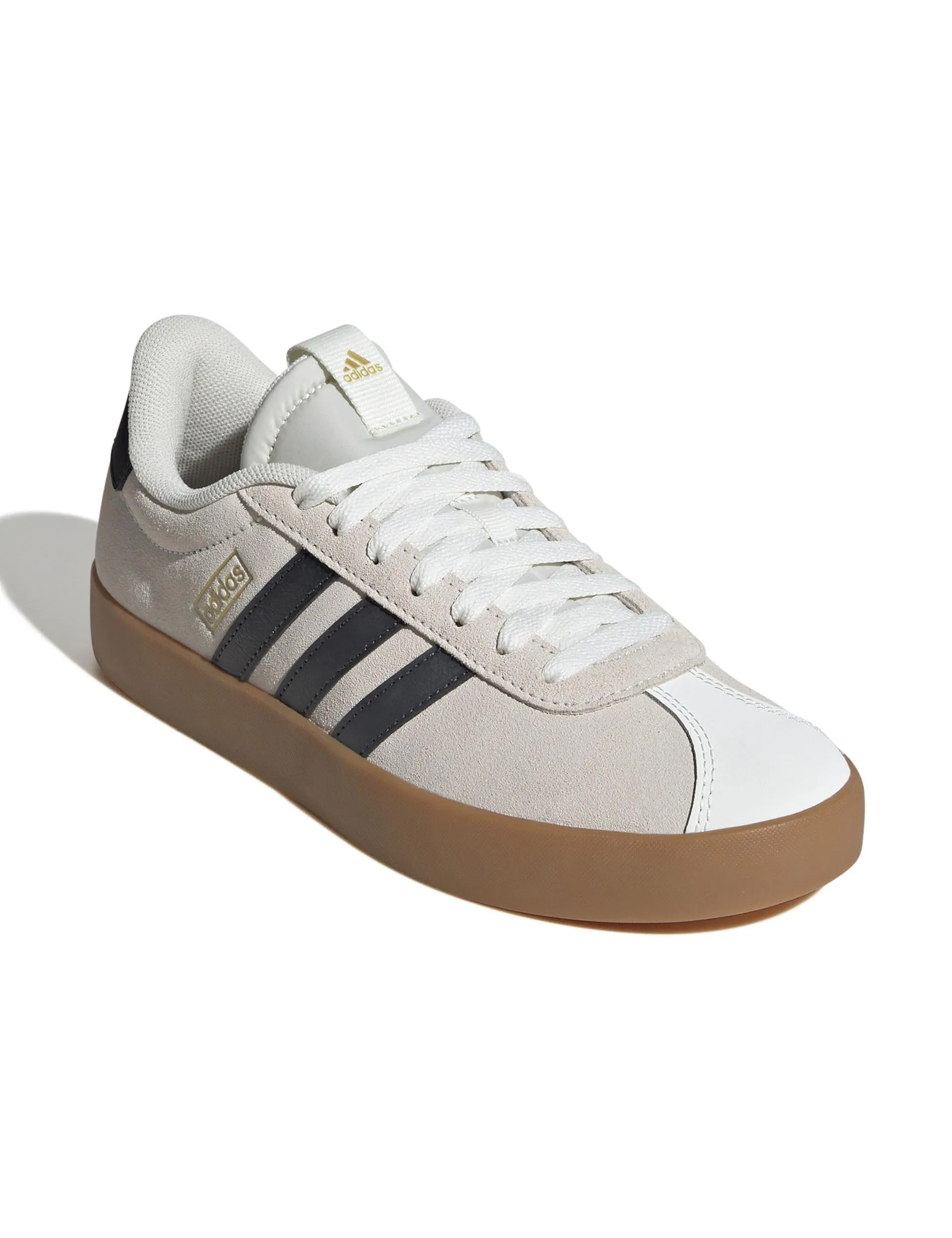 Canyon Hike VL Court 3.0 Shoes - Off White/Grey Six/Gold Metallic