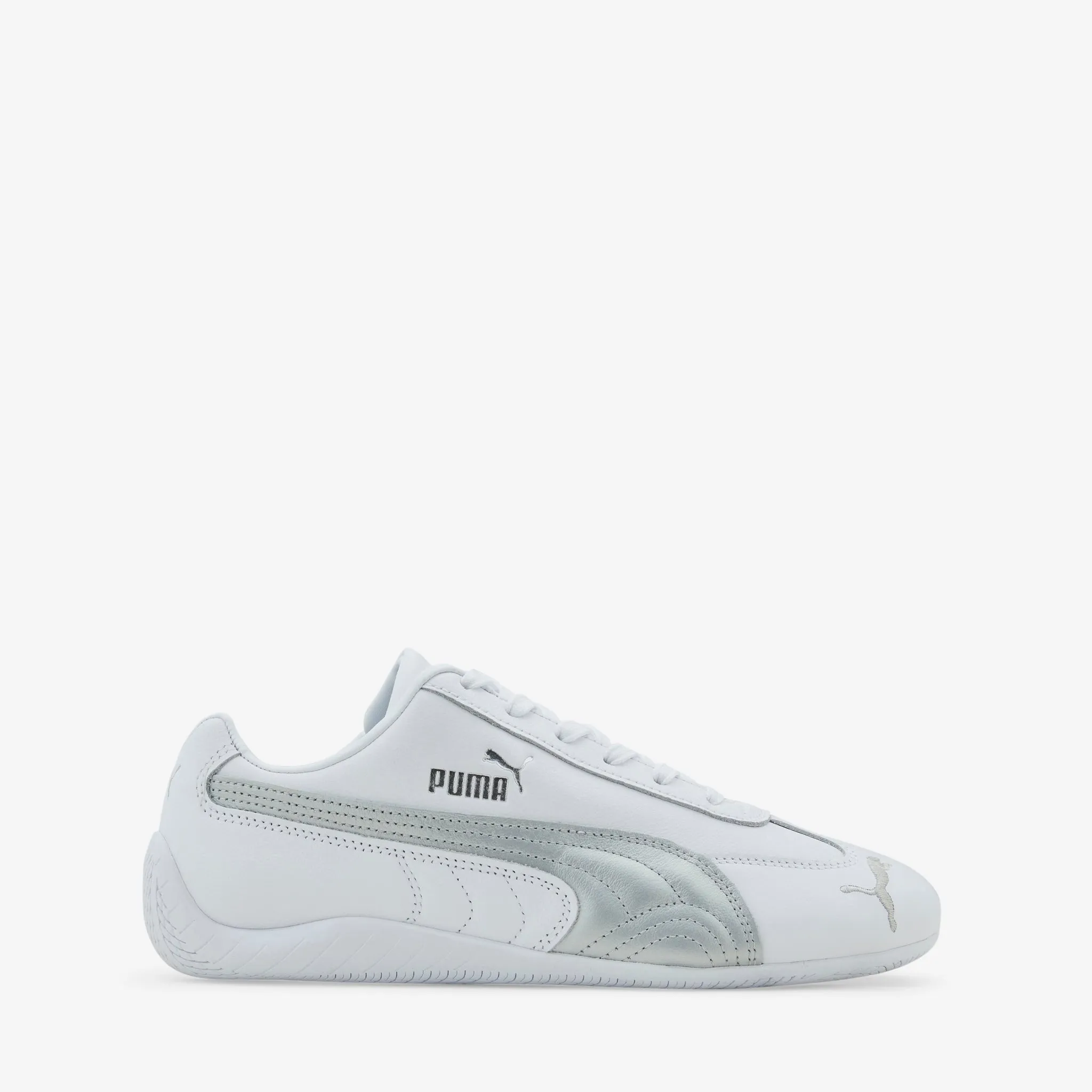 Speedcat Leather PUMA White | PUMA Silver Ultra grip
