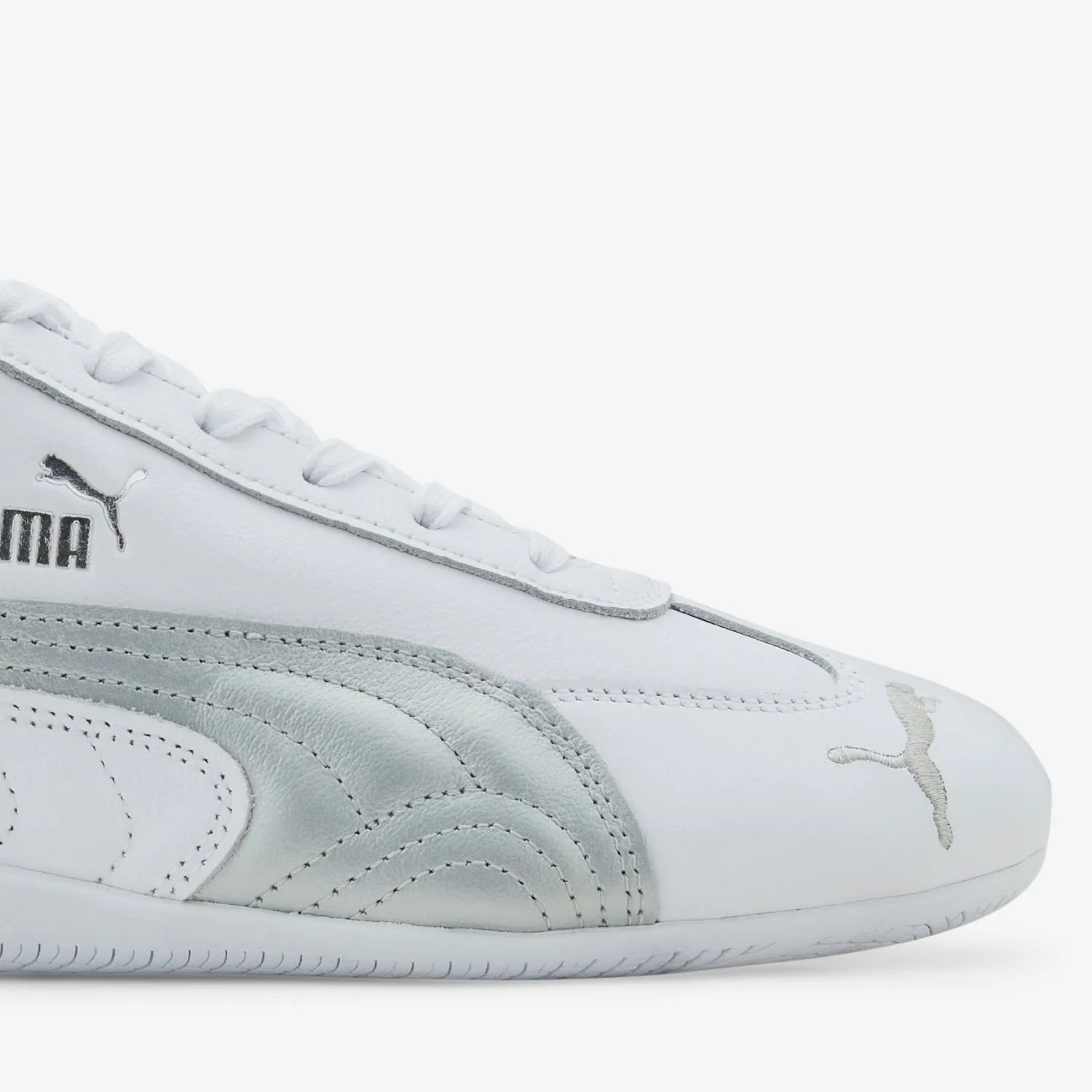 Speedcat Leather PUMA White | PUMA Silver Punch Step Step Easy