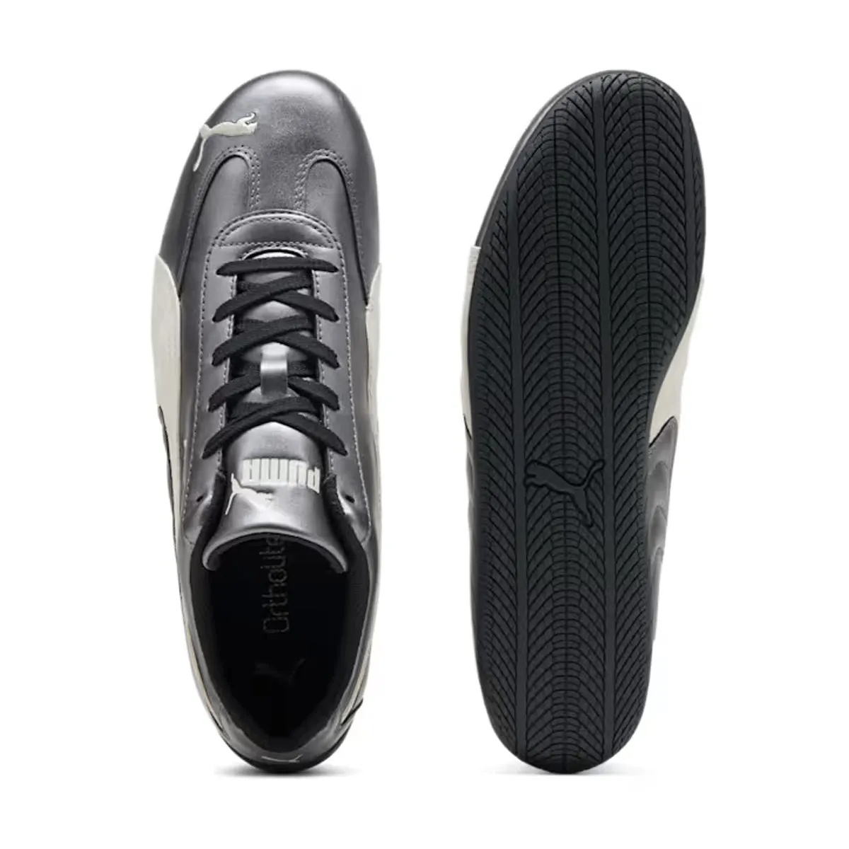 Speedcat Metallic 'Black' Green Core Wool Warm