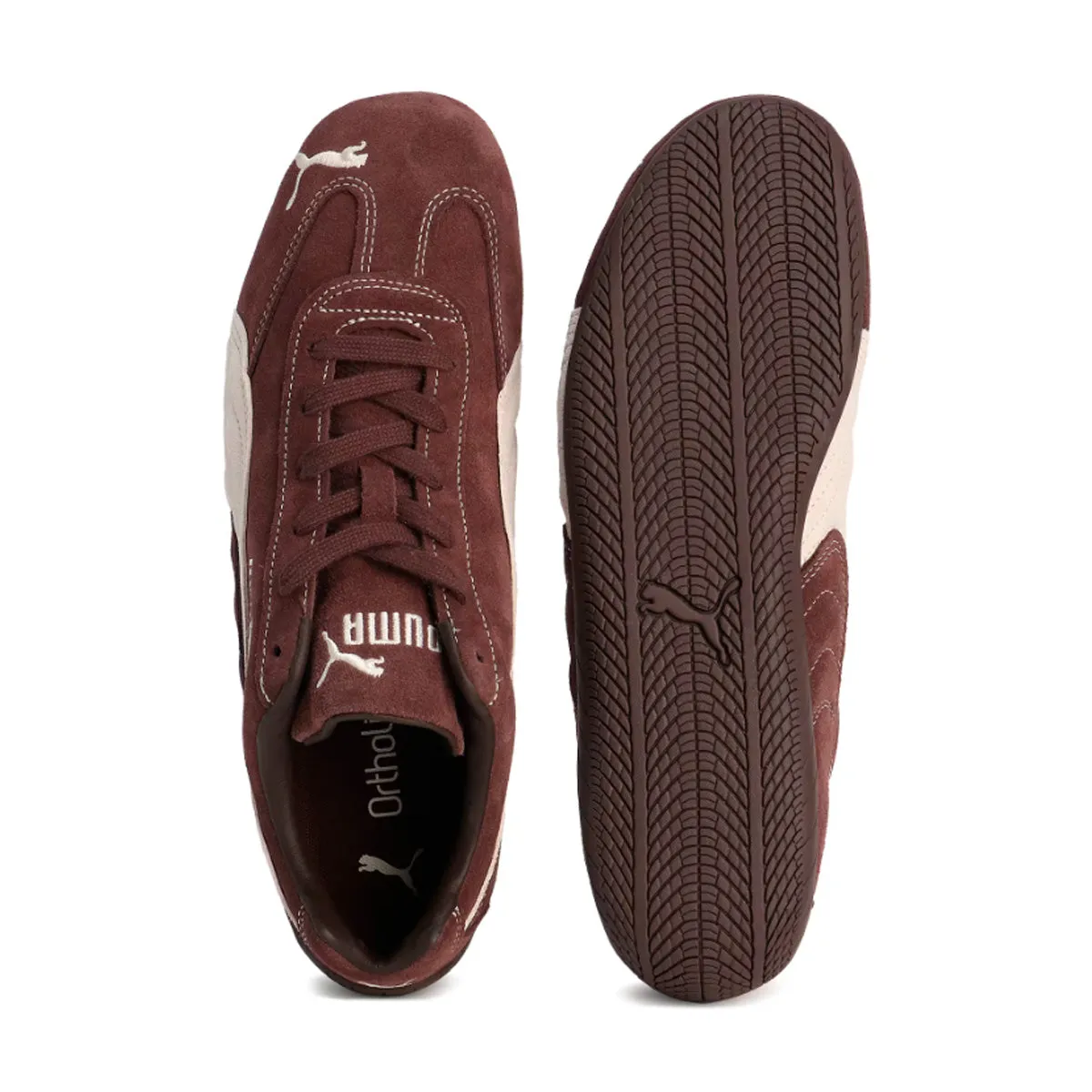 Durable outsole Speedcat TTF 'Dark Chocolate Frosted Ivory'
