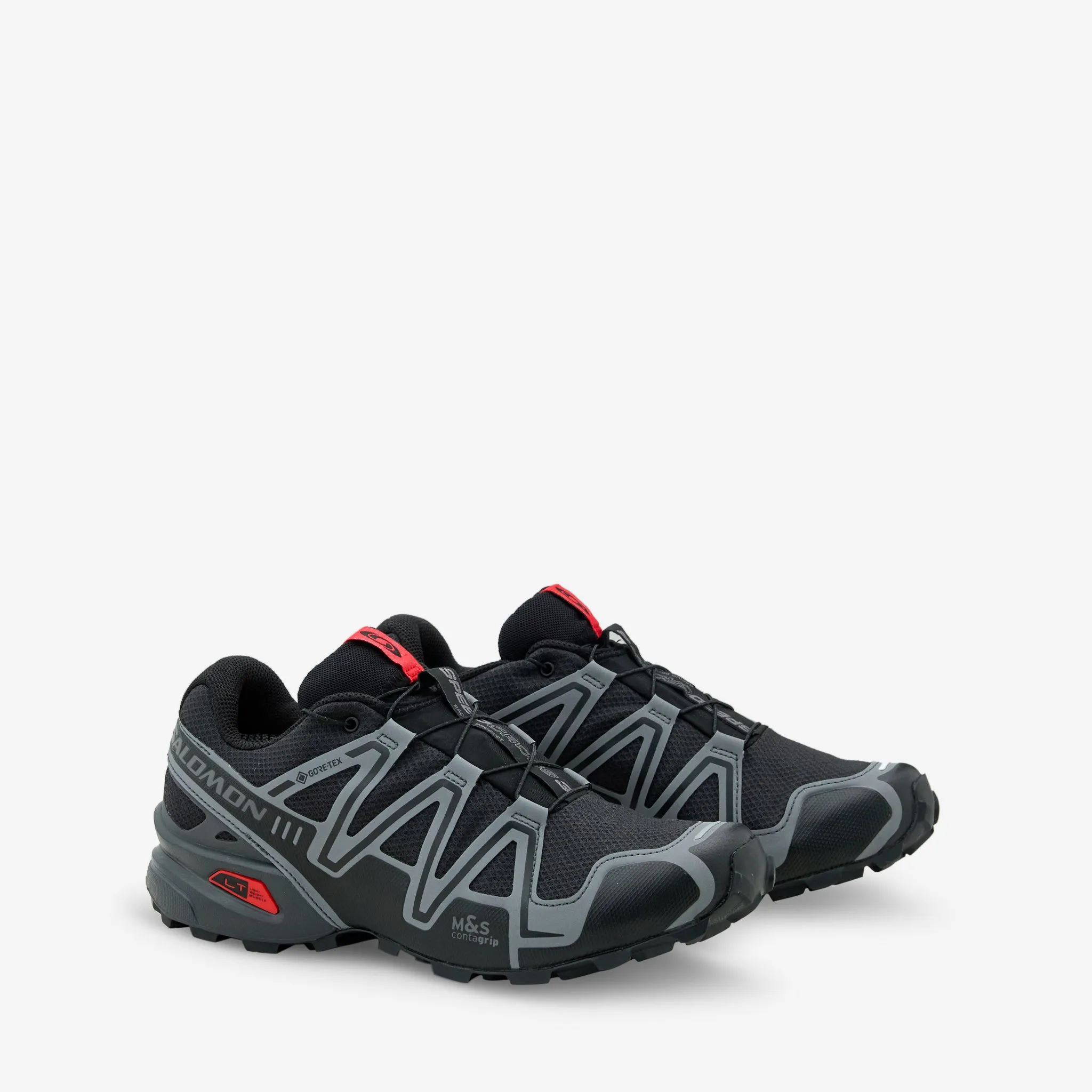 Fast Outing Speedcross 3 GTX Black | Asphalt | Flame Scarlet