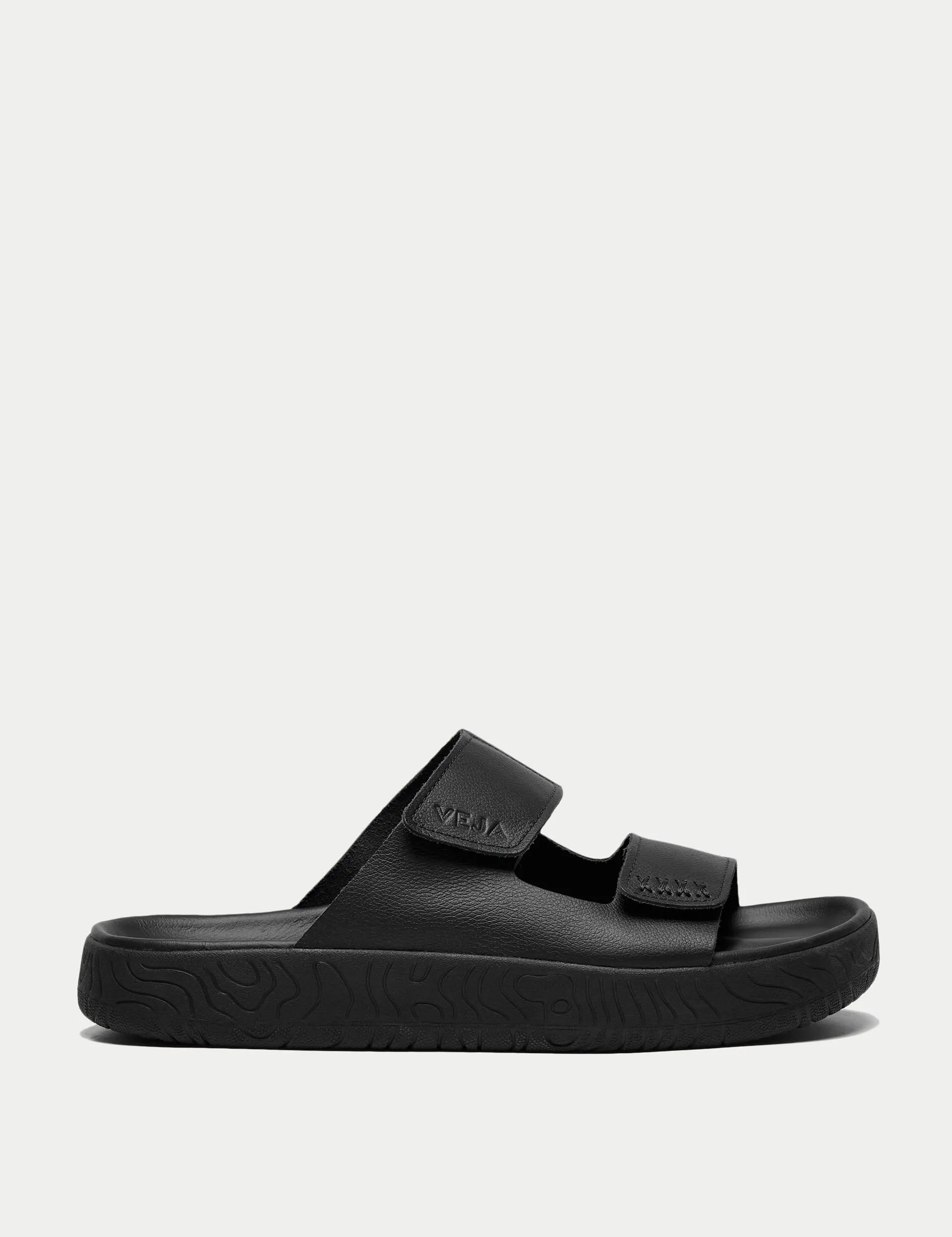 Etna Leather Sandal - Full Black Static Dissipative Speed Control