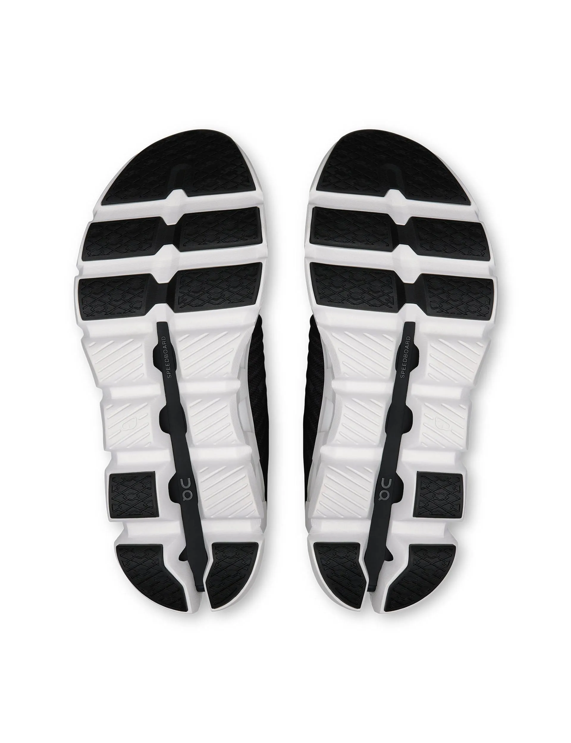 solid - color running shoes Cloudswift 4 - Black/White