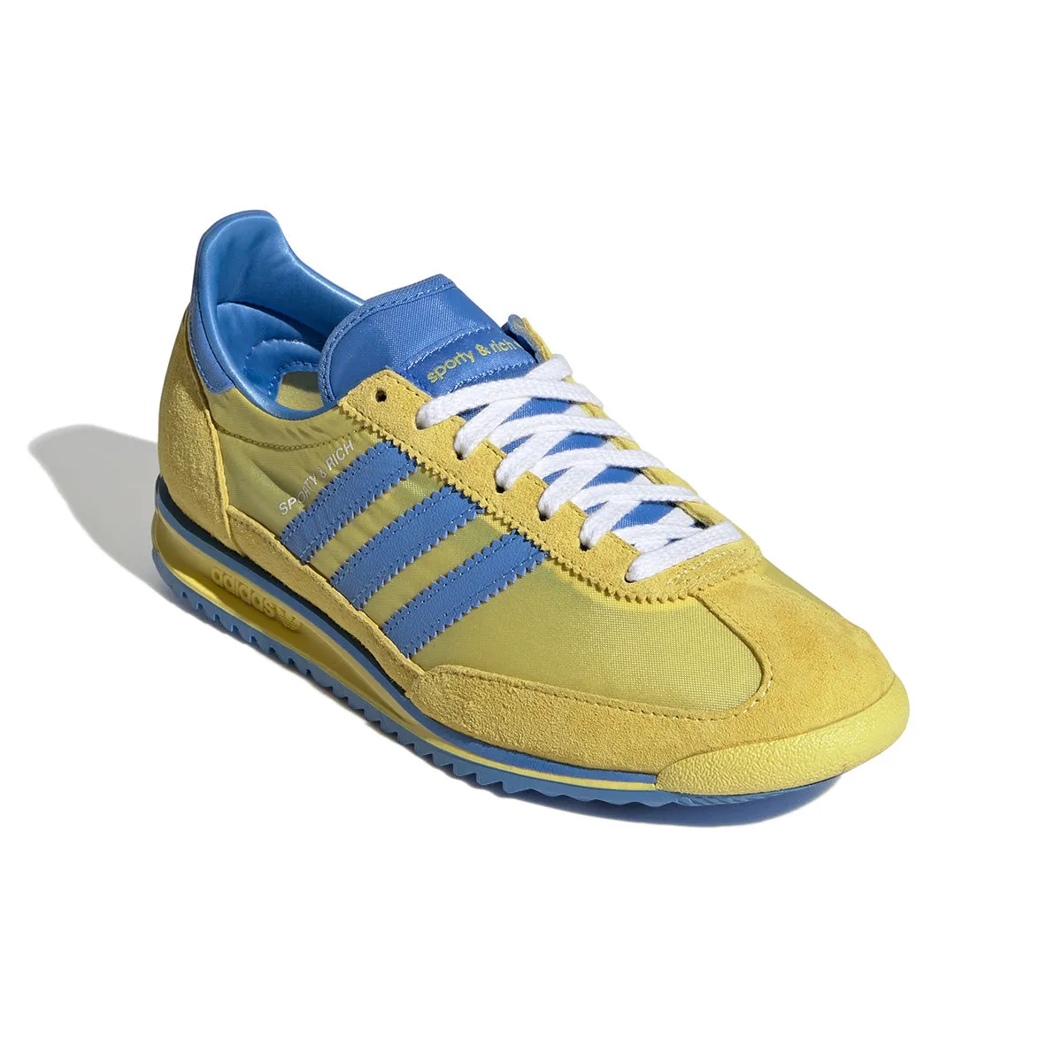 Moisture wicking Stage Pop   Sporty & Rich SL 72  'Light Yellow 'Real Blue'