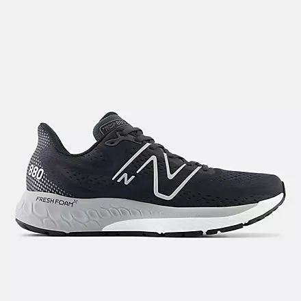 Fresh Foam X 880v13 - Phantom with Black Metallic and White - Men's honeycomb - cushion shoes