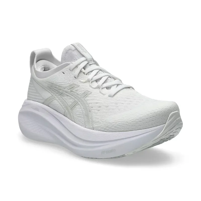 Omni-grip cyclist shoes Women's Gel-Nimbus 27 White/Glacier Grey