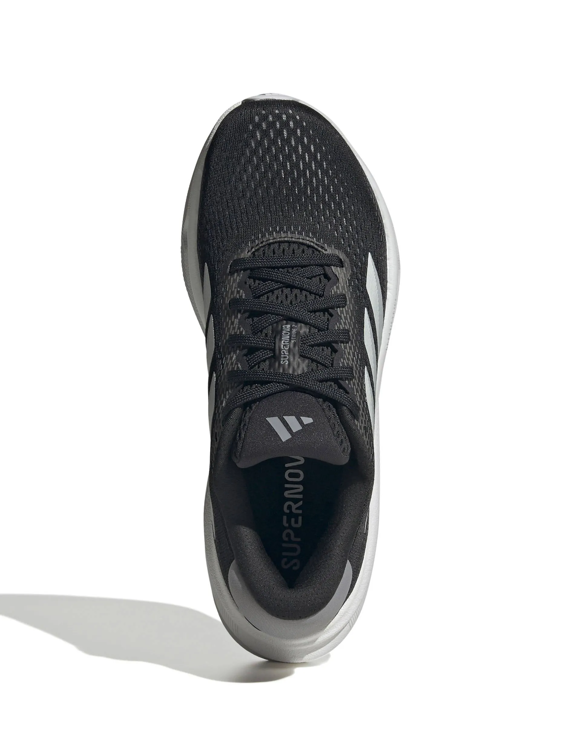 Supernova Stride 2.0 Running Shoes - Core Black/Cloud White/Grey Comfort - Padding lake shoes
