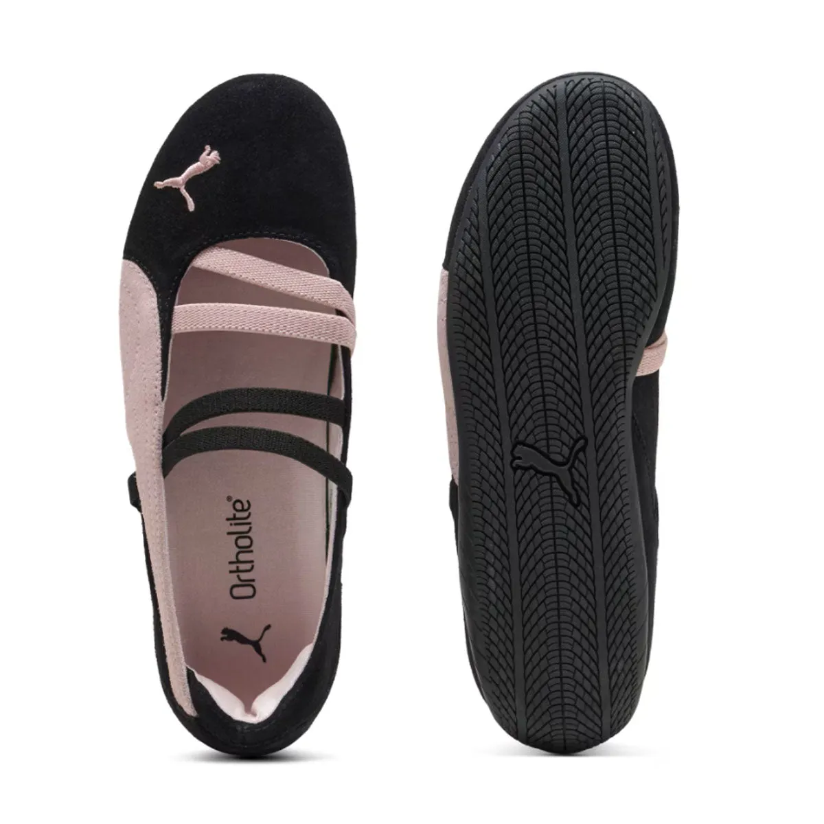 Elegant Mood Versatile Wmns Speedcat Ballet SD 'Black Mauve'