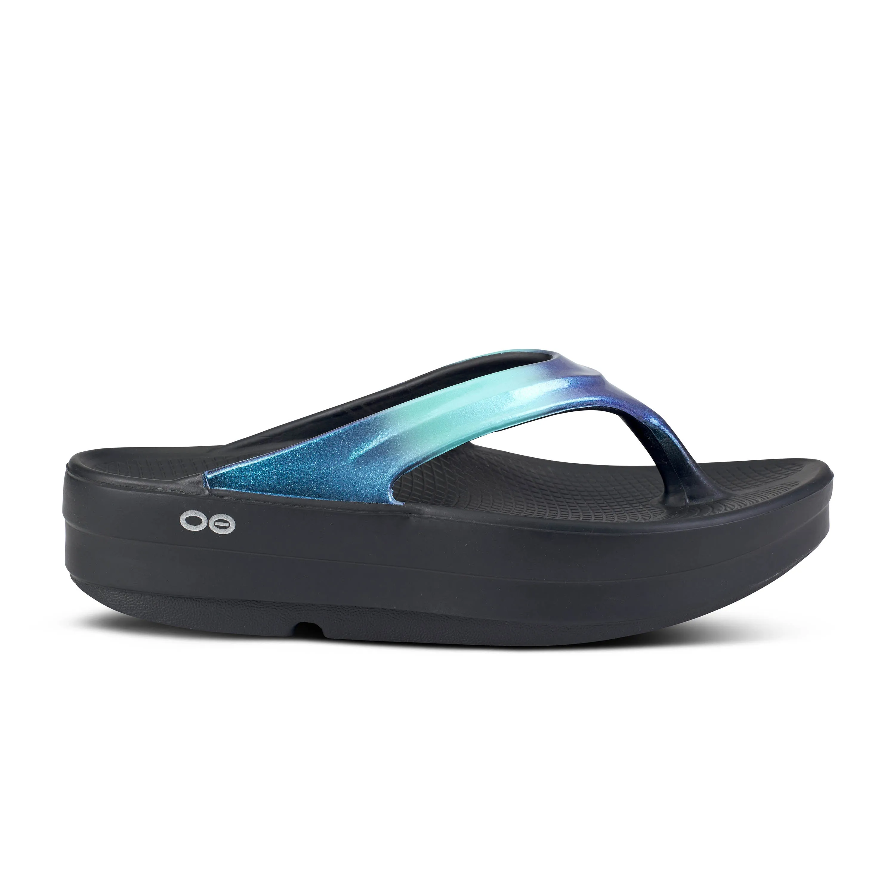 Loose Fit City Easy WOMEN'S OOMEGA OOLALA LUXE SANDAL - ATLANTIS