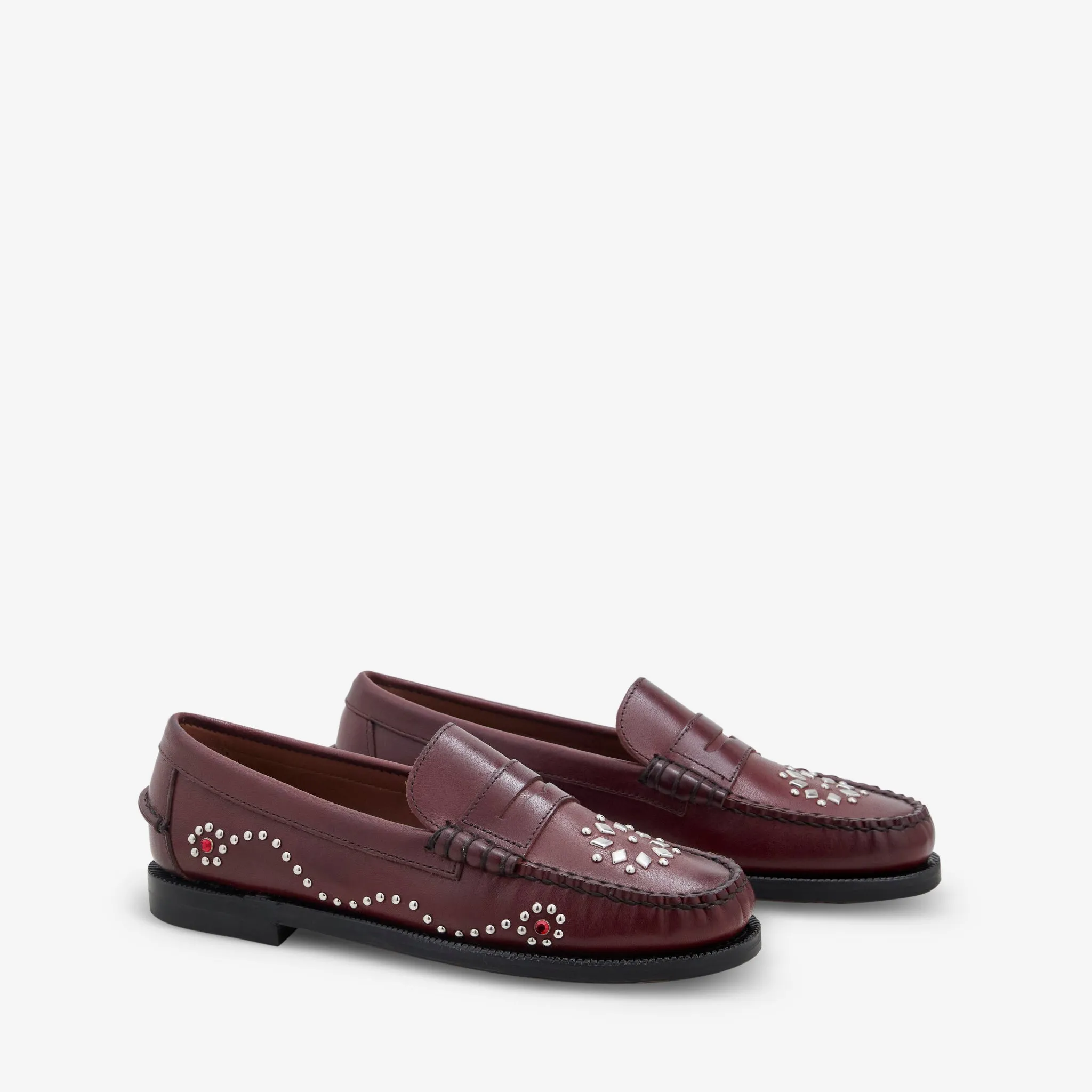 Family Meet Women's Dandette Studs Dark Brown