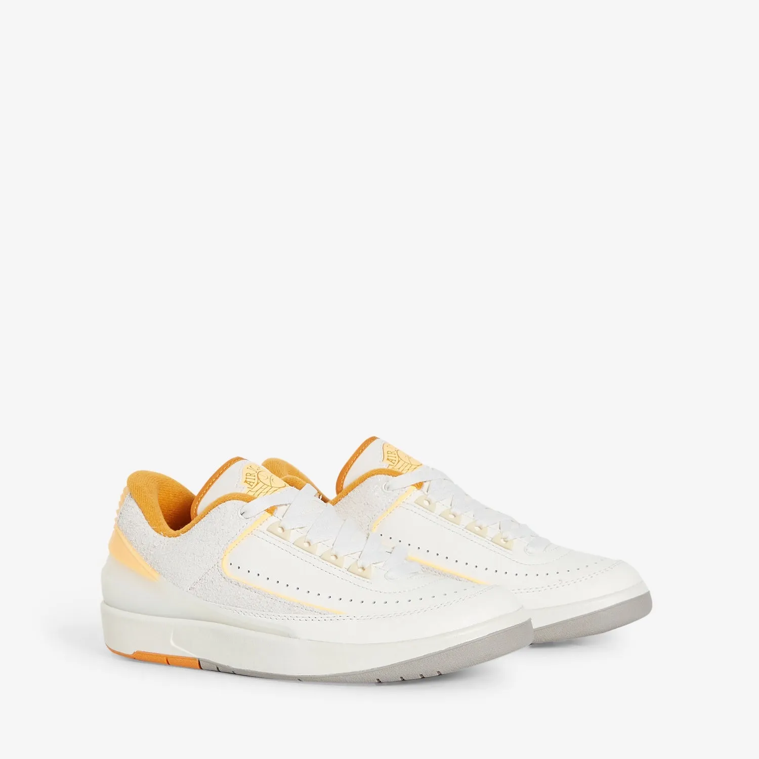 Air Jordan 2 Retro Low Sail | Melon Tint | Light Curry | Cobblestone Evening Ready