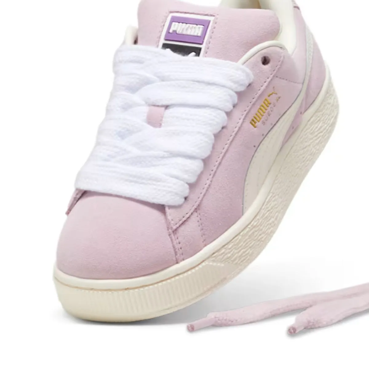 Suede XL 'Grape Mist' slow walk Korean Trend