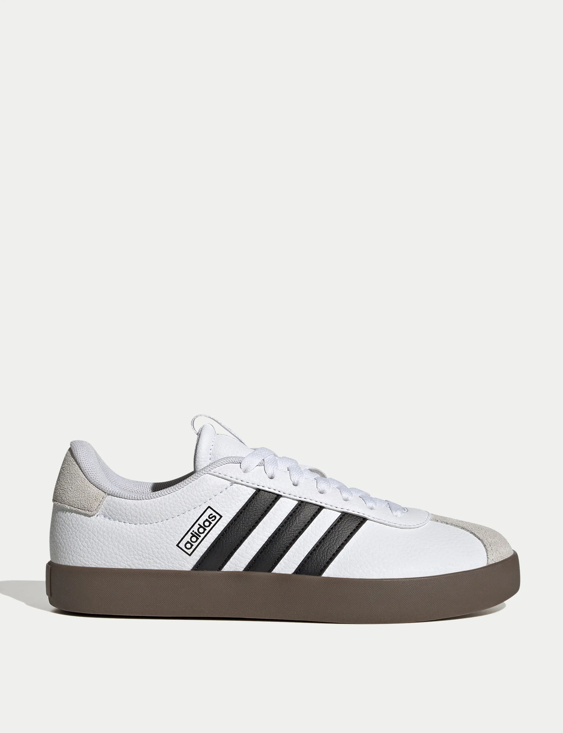 Textile Upper Rubber   sole VL Court 3.0 Shoes - Cloud White/Core Black/Grey One
