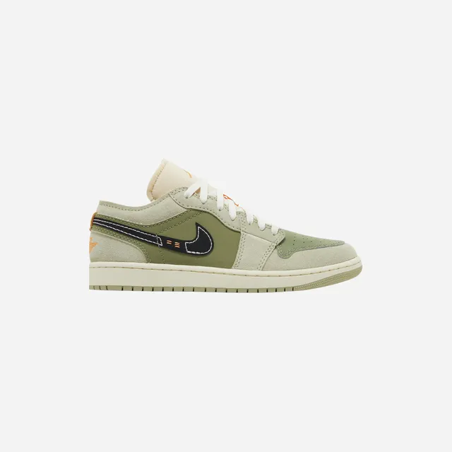 Nike Air Jordan 1 Low SE Craft Light Olive PaddedCollar