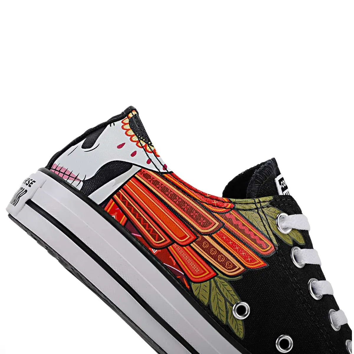 Chuck Taylor All Star Low 'Dia De Los Muertos' Foam Lining Running Errands Energy Rise