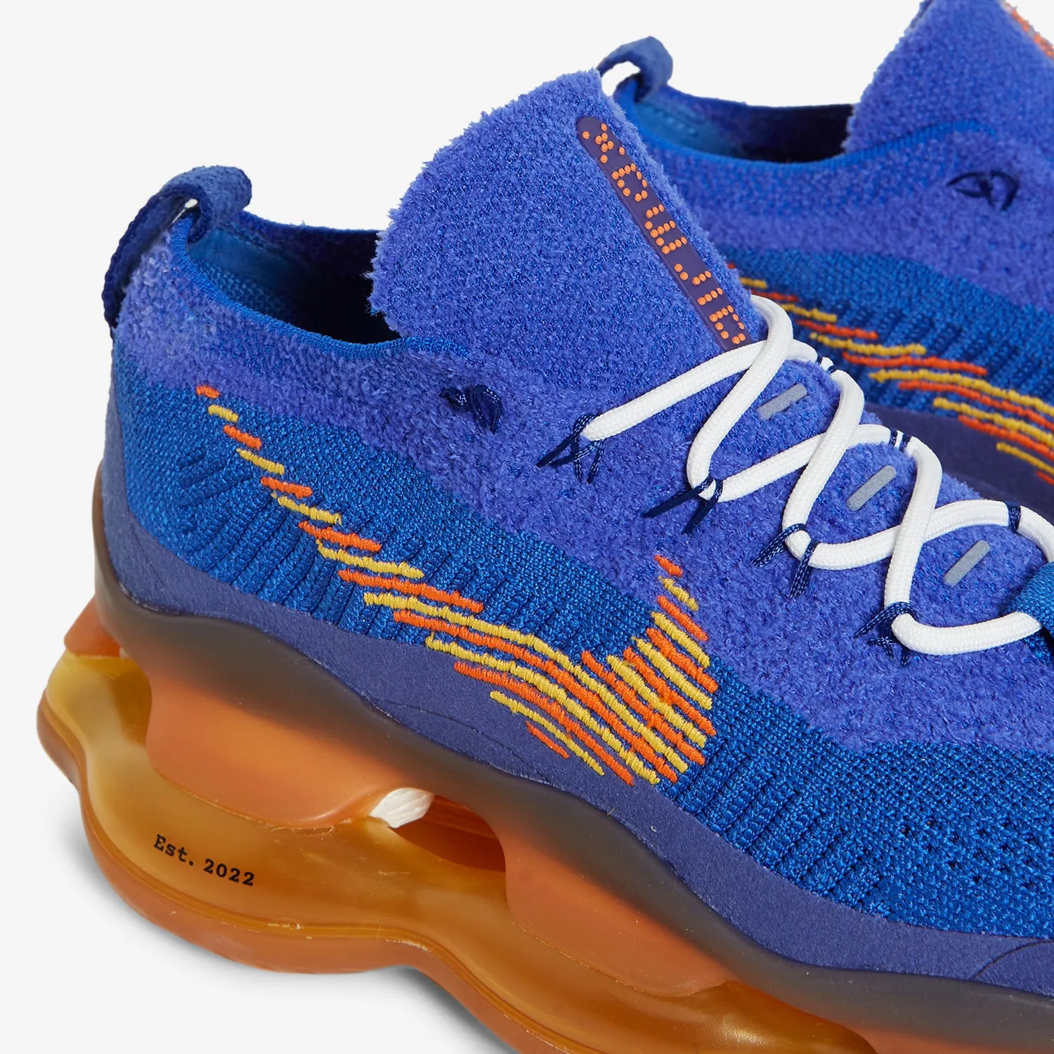 Air Max Scorpion Flyknit SE Racer Blue | Safety Orange | Game Royal Woven Upper