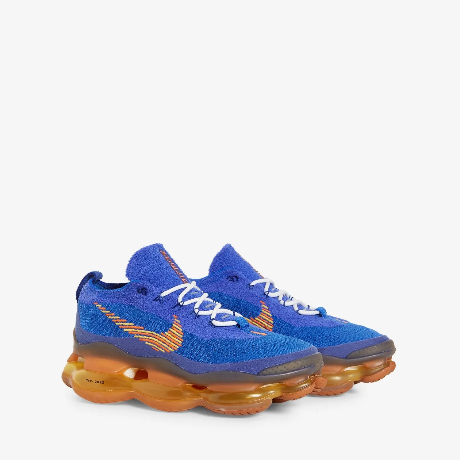 Air Max Scorpion Flyknit SE Racer Blue | Safety Orange | Game Royal Fast Life Easy Flow