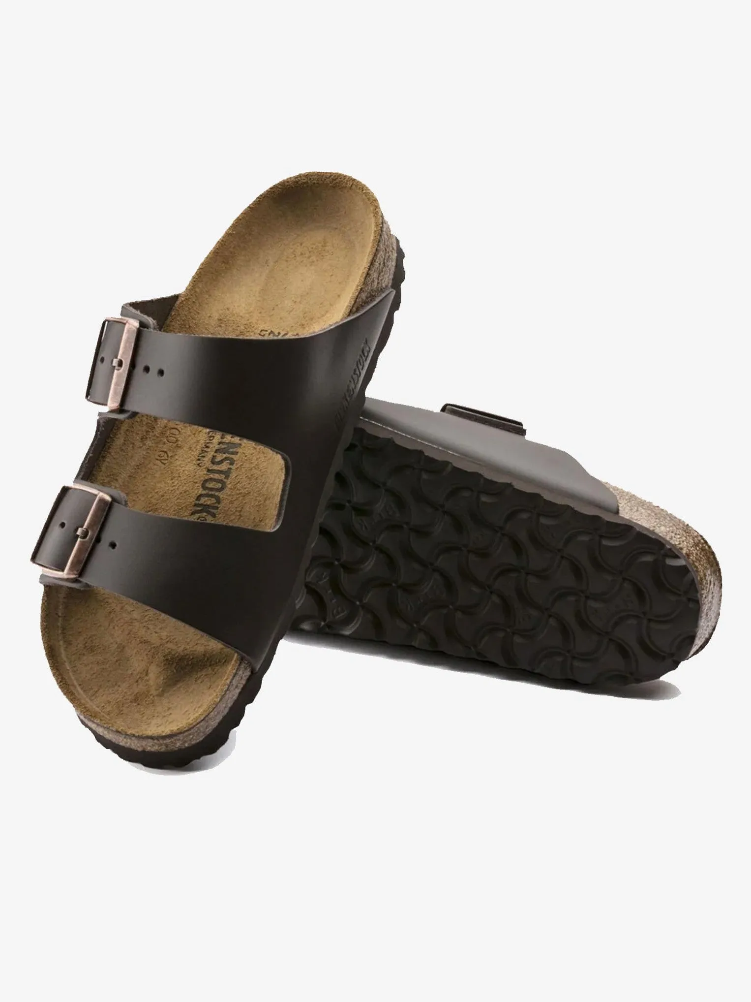 Arizona Smooth Leather Regular Unisex Comfortable Step Quick Comfort Sandals