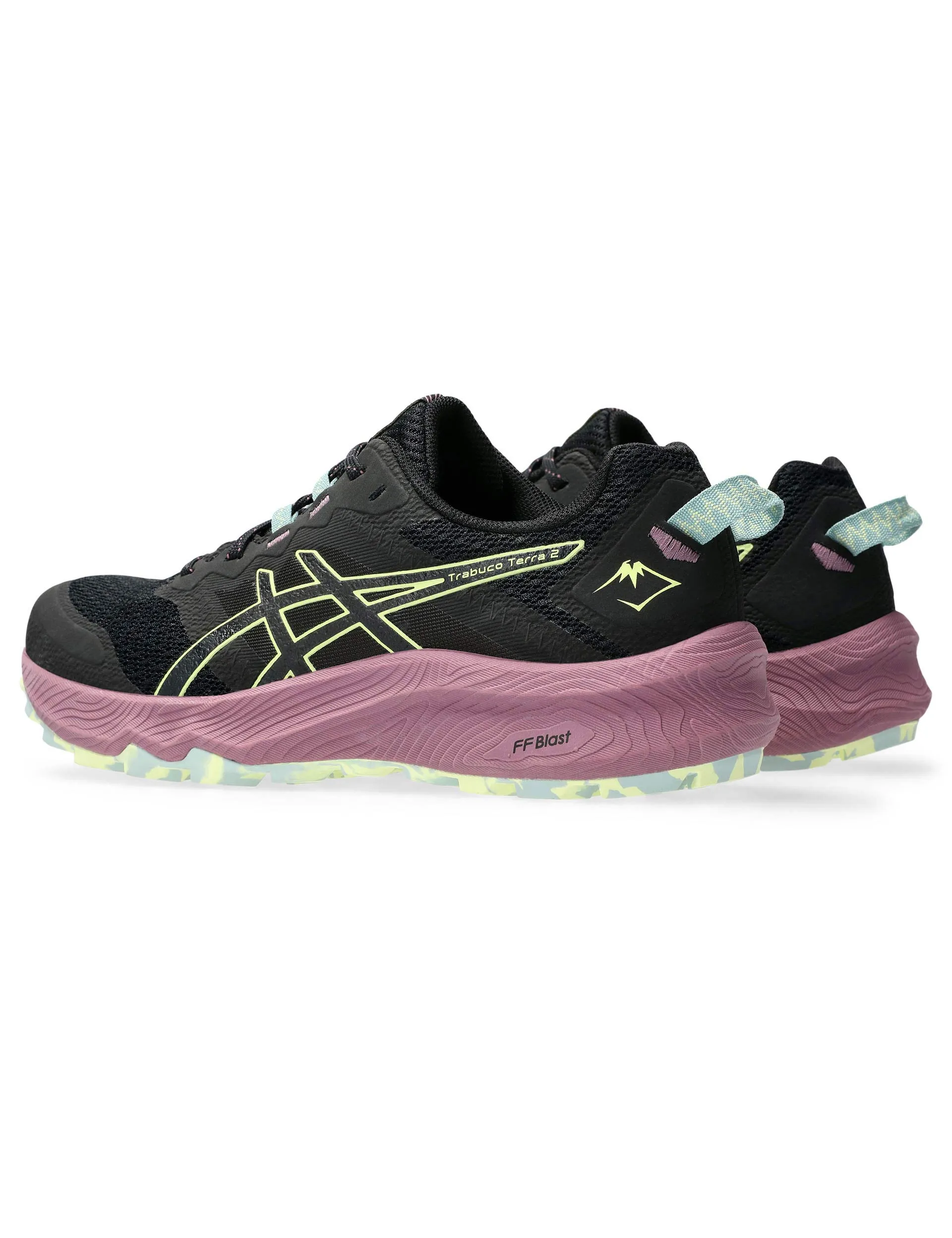 Trabuco Terra 2 - Black/Huddle Yellow NarrowFit running with sunglasses