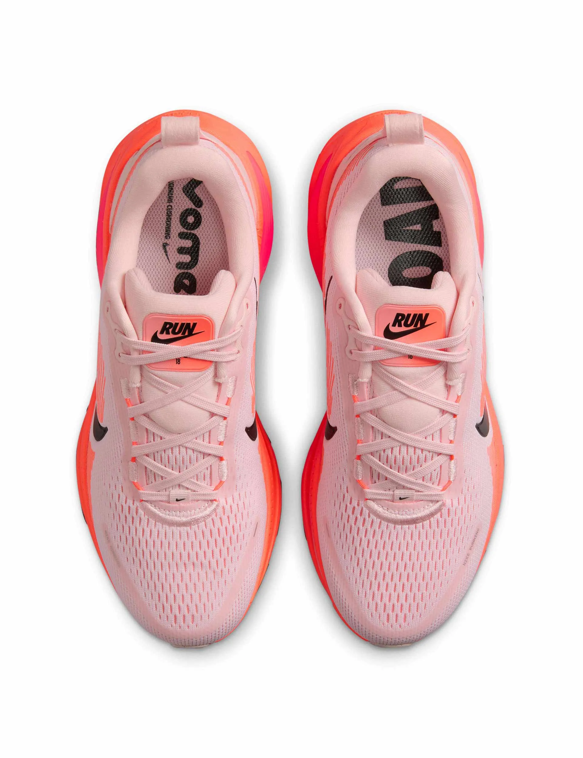 Vomero 18 Running Shoes - Atmosphere/Black/Bright Crimson countryside - climate shoes superb traction