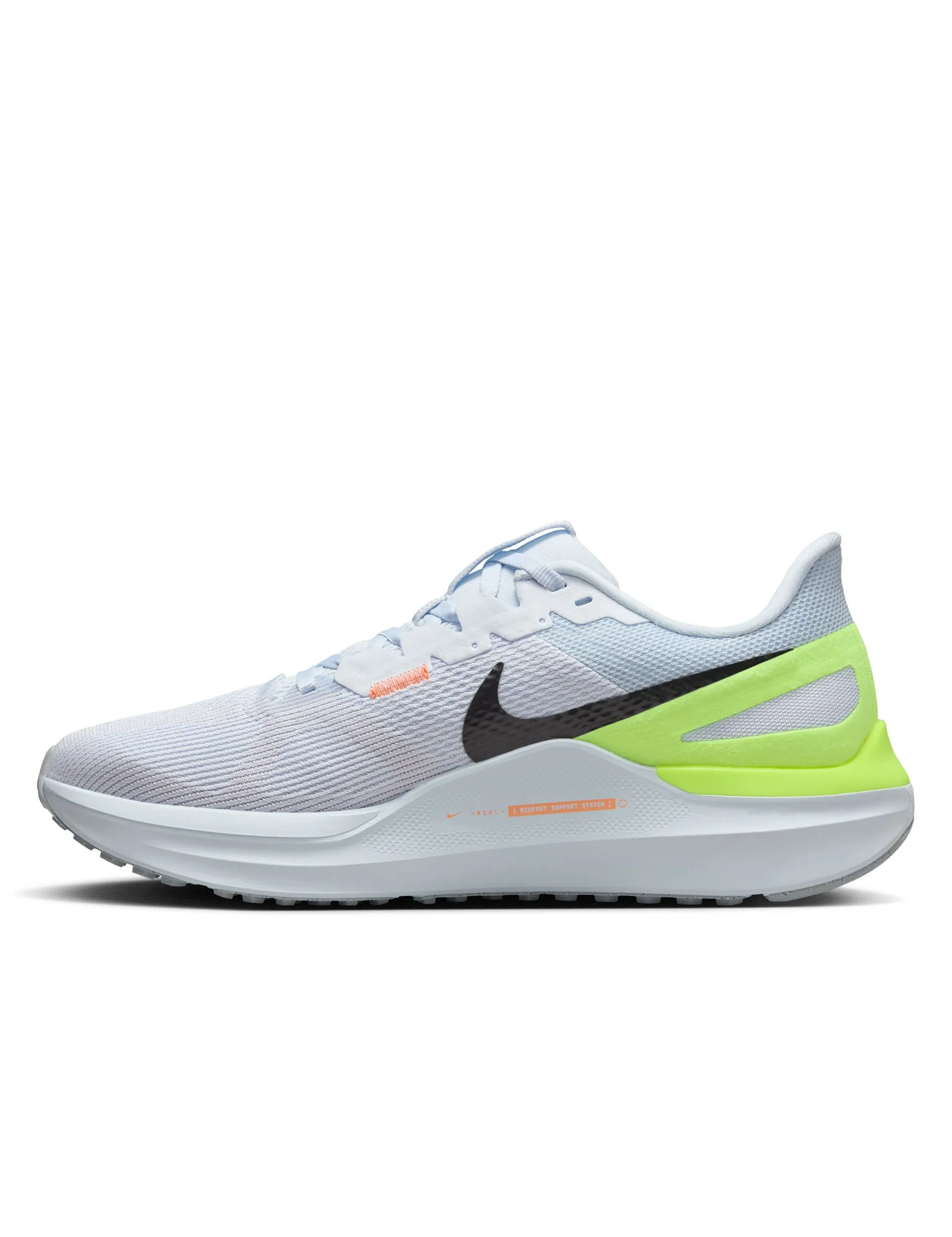 Structure 25 Shoes - Blue Tint/Volt/Total Orange/Black Anti Fatigue