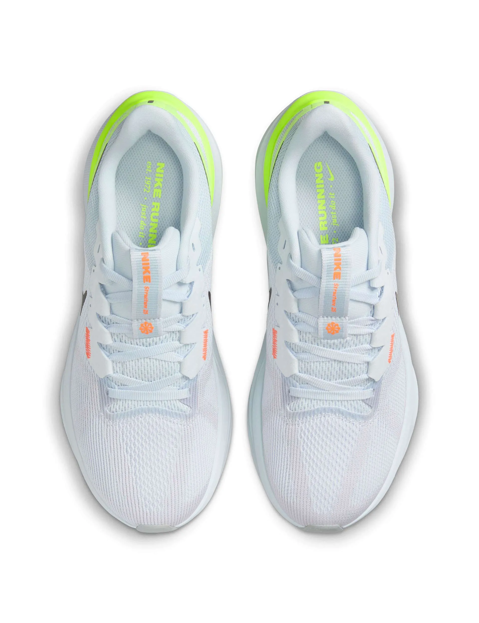 Structure 25 Shoes - Blue Tint/Volt/Total Orange/Black Easy Clean