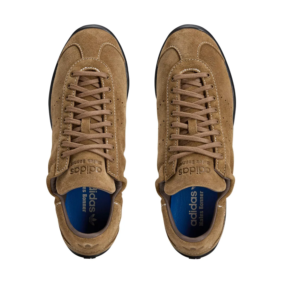   Wales Bonner Karintha Suede 'Brown' Royal Mood King Walk