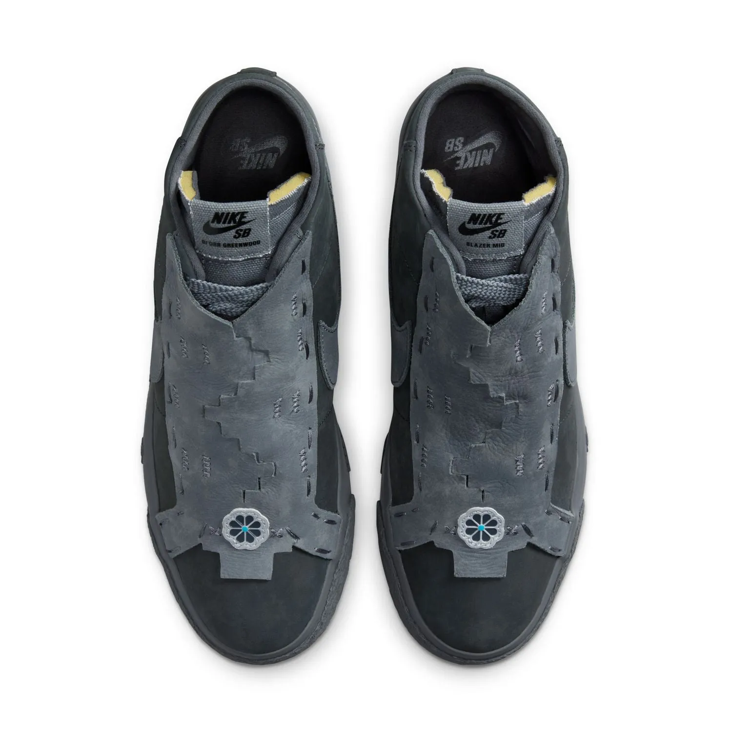 Matte Base   Di??orr Greenwood Zoom Blazer Mid QS 'Dark Smoke Grey'