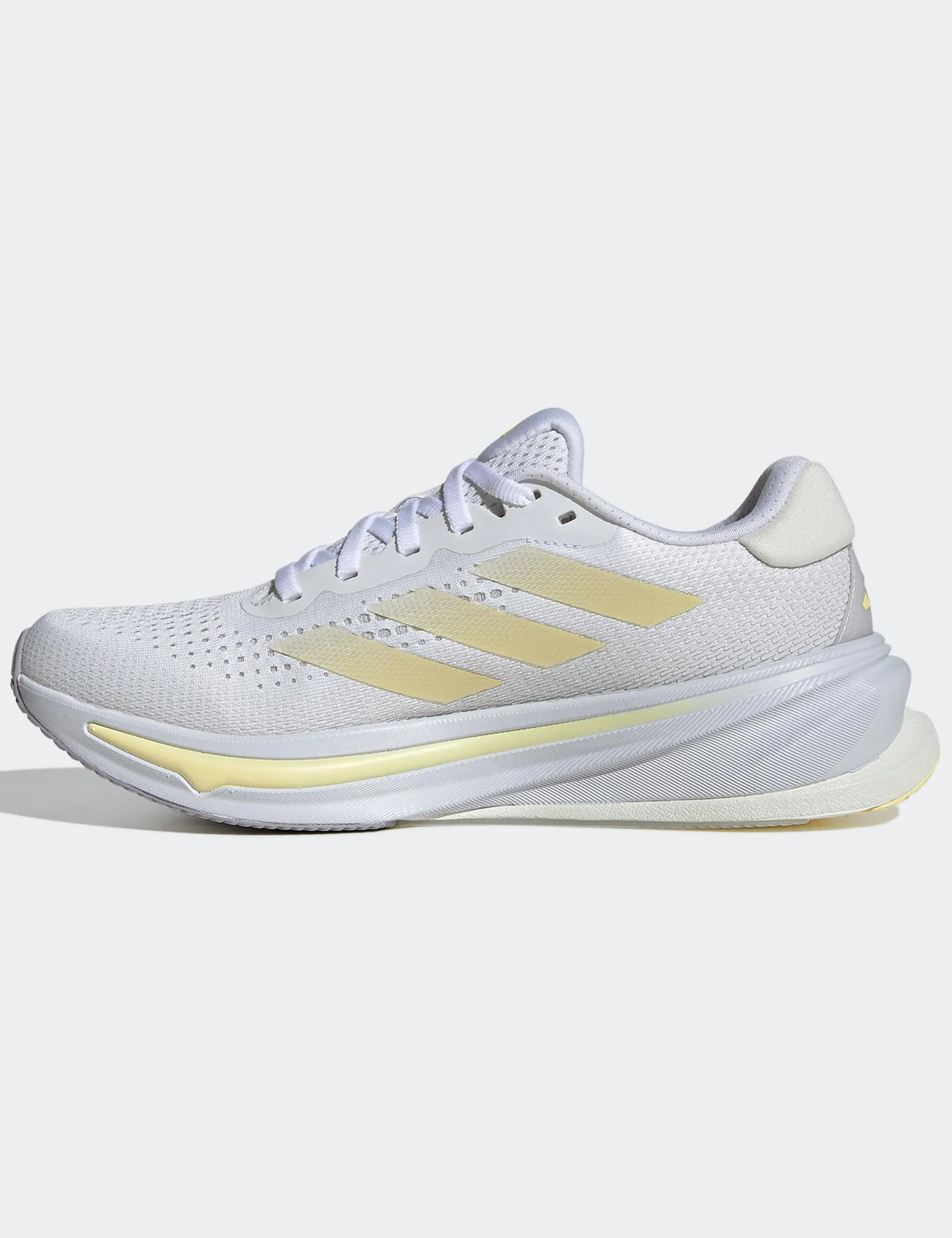 Antibacterial Supernova Rise Running Shoes - Cloud White/Zero Metallic/Almost Yellow