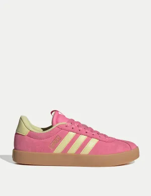 VL Court 3.0 Shoes - Pink Fusion/Powder Yellow/Gold Metallic Pasture Path