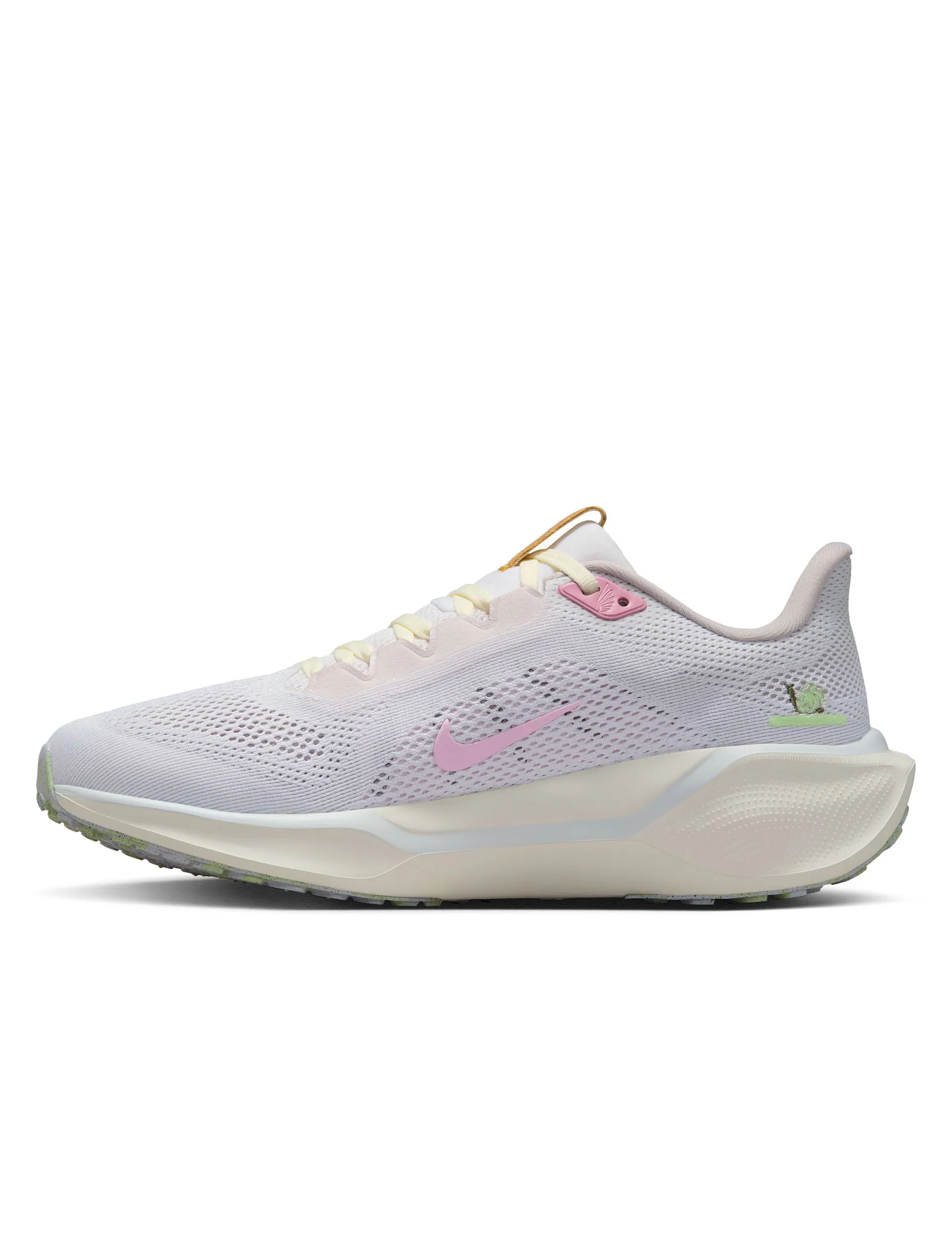 Pegasus 41 Shoes - White/Pink Foam/Sail/Football Grey Dawn Jog Urban Everyday