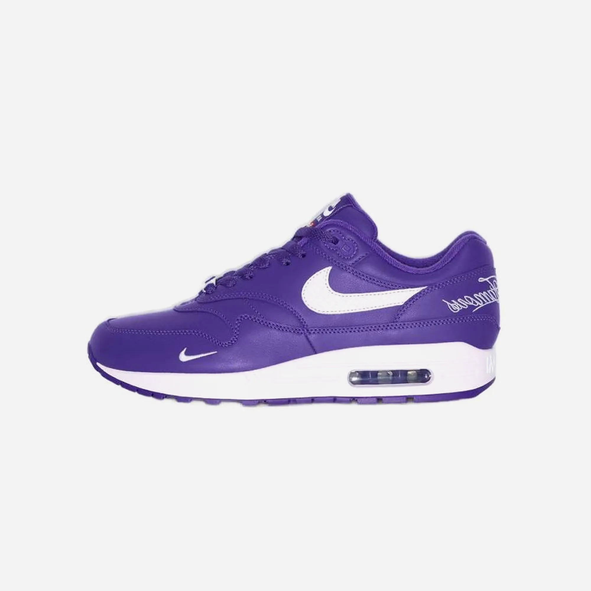 Supreme x Nike Air Max 1 "Varsity Purple" Weather Resistant Coating Smart stability