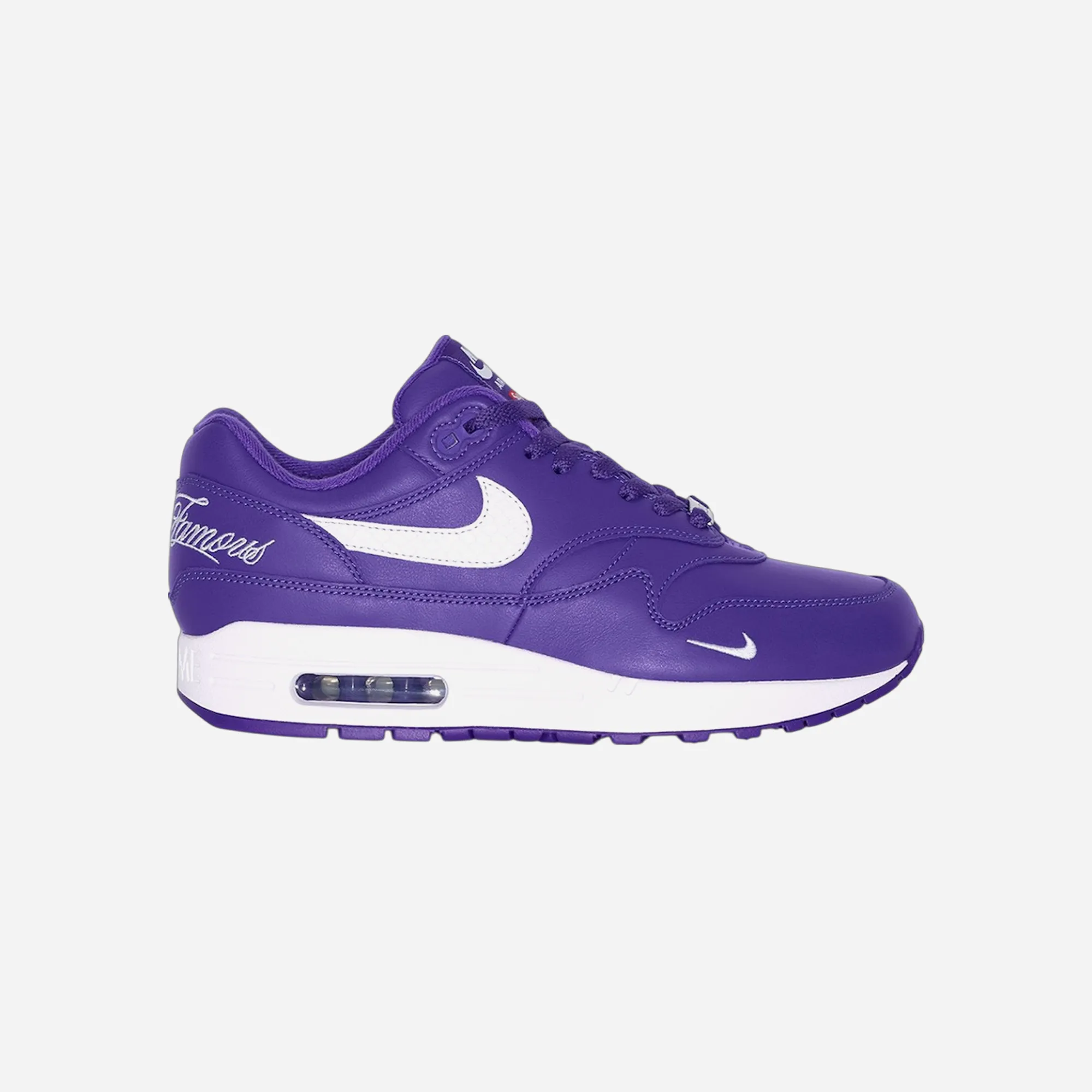 Supreme x Nike Air Max 1 "Varsity Purple" Modern Frame Commuter Style