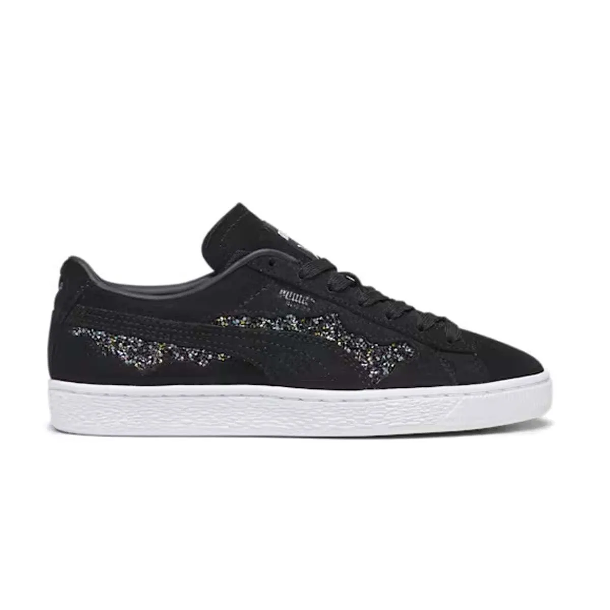 Bright Neon   Swarovski Wmns Suede 'Black'