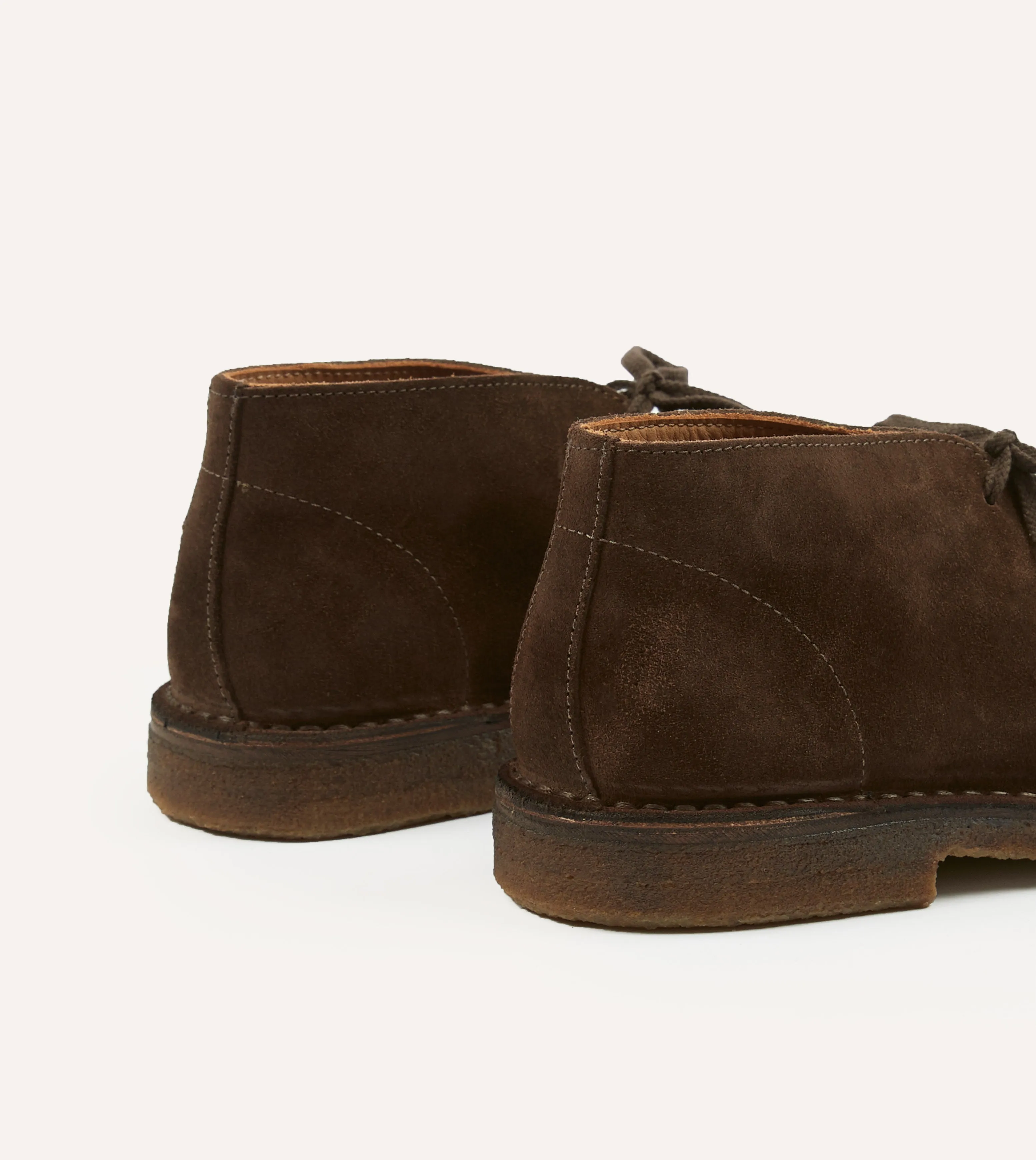 Crosby Moc-Toe Chukka Boot Brown Suede vintage All-day arch support