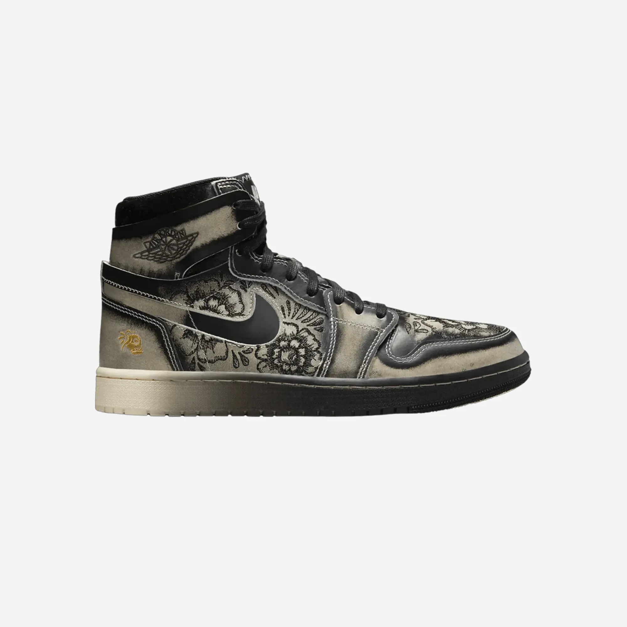 Nike Air Jordan 1 High Dia De Muertos Flexible Arch Support Training Mode
