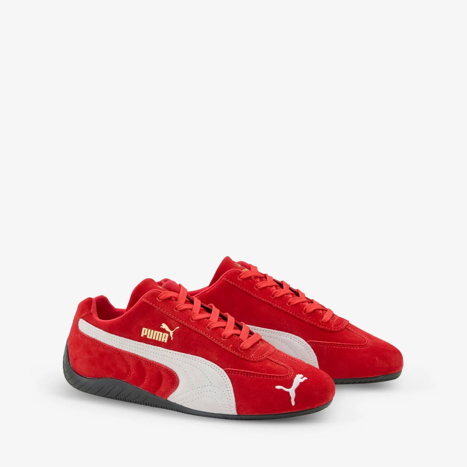 Stylish Comfort Speedcat OG For All Time Red | PUMA White