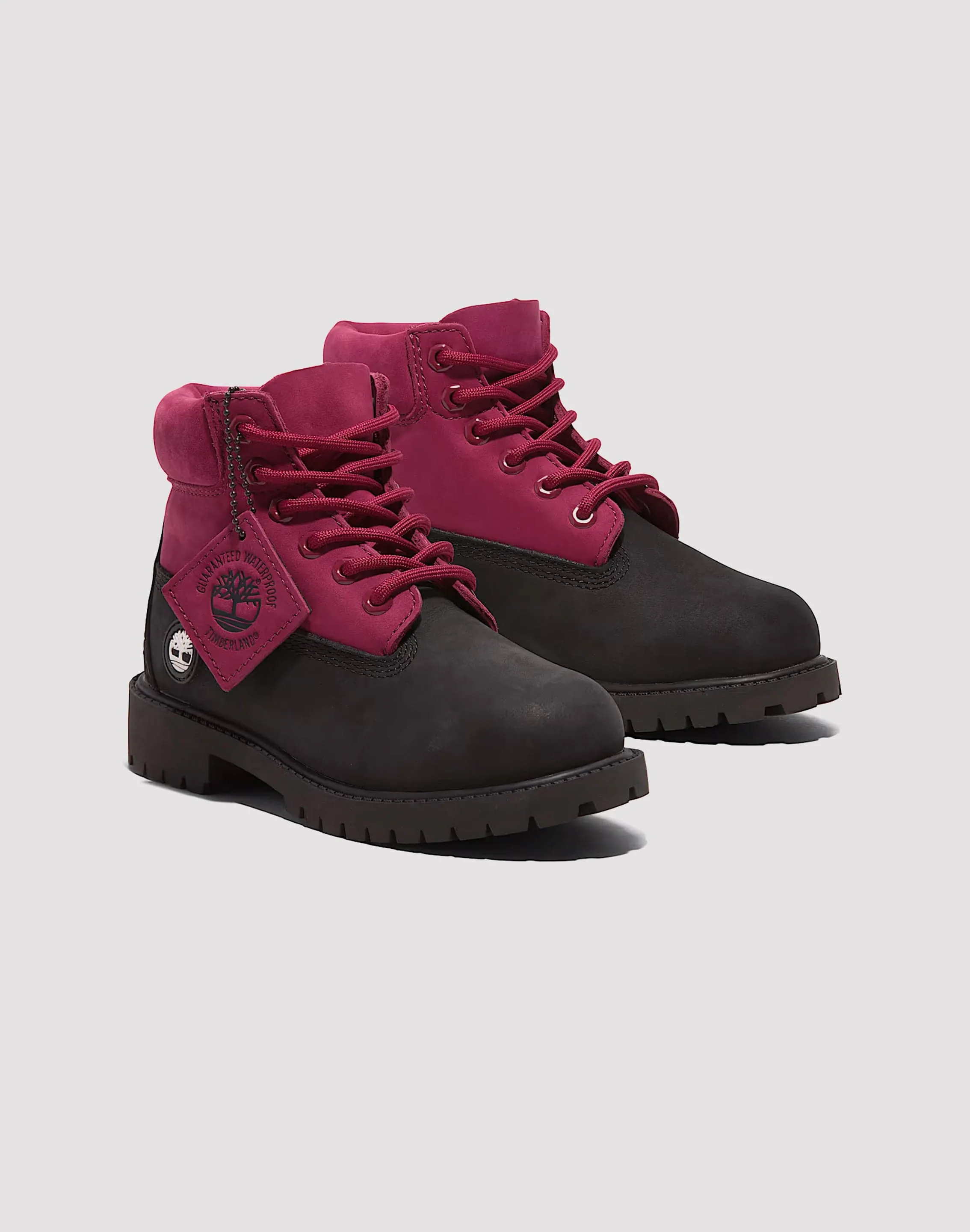 Timberland 6-Inch Premium Waterproof Boots Grade-School Thermal Core Windy Weather Comfort arch