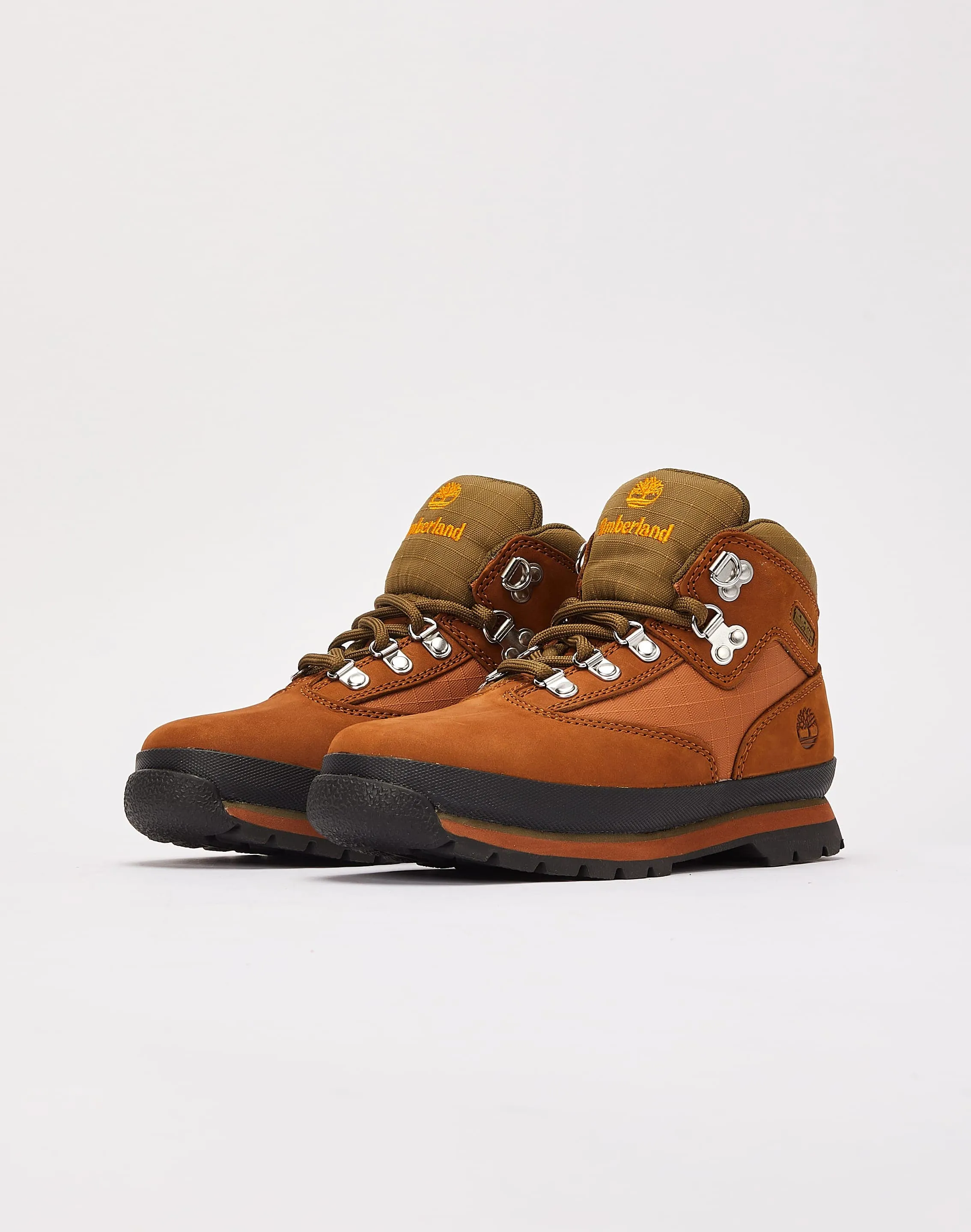 Timberland Euro Hiker Boots Pre-School Lift Up Sharp Look